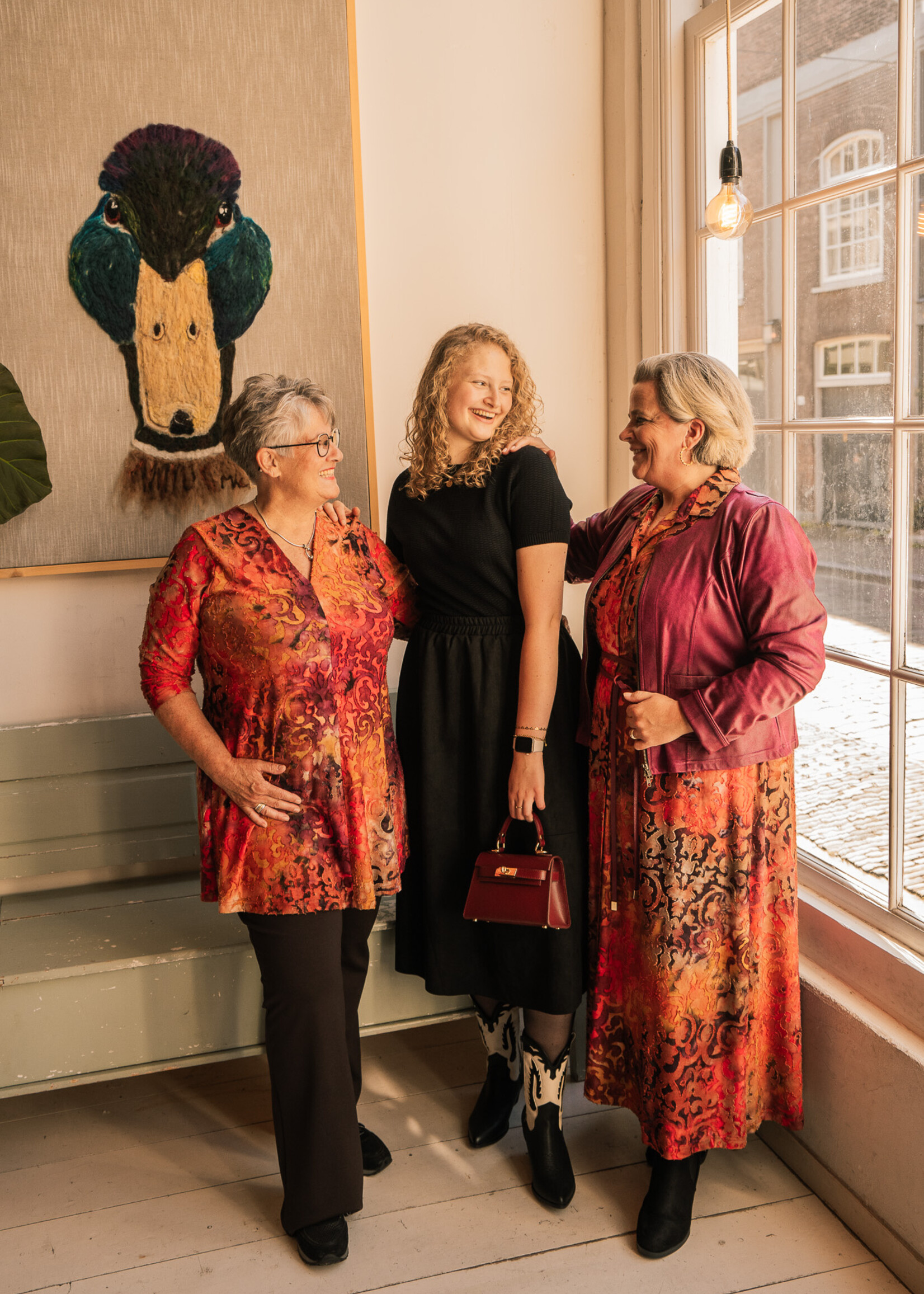 Ophilia Lisa tie dye spicey ornaments