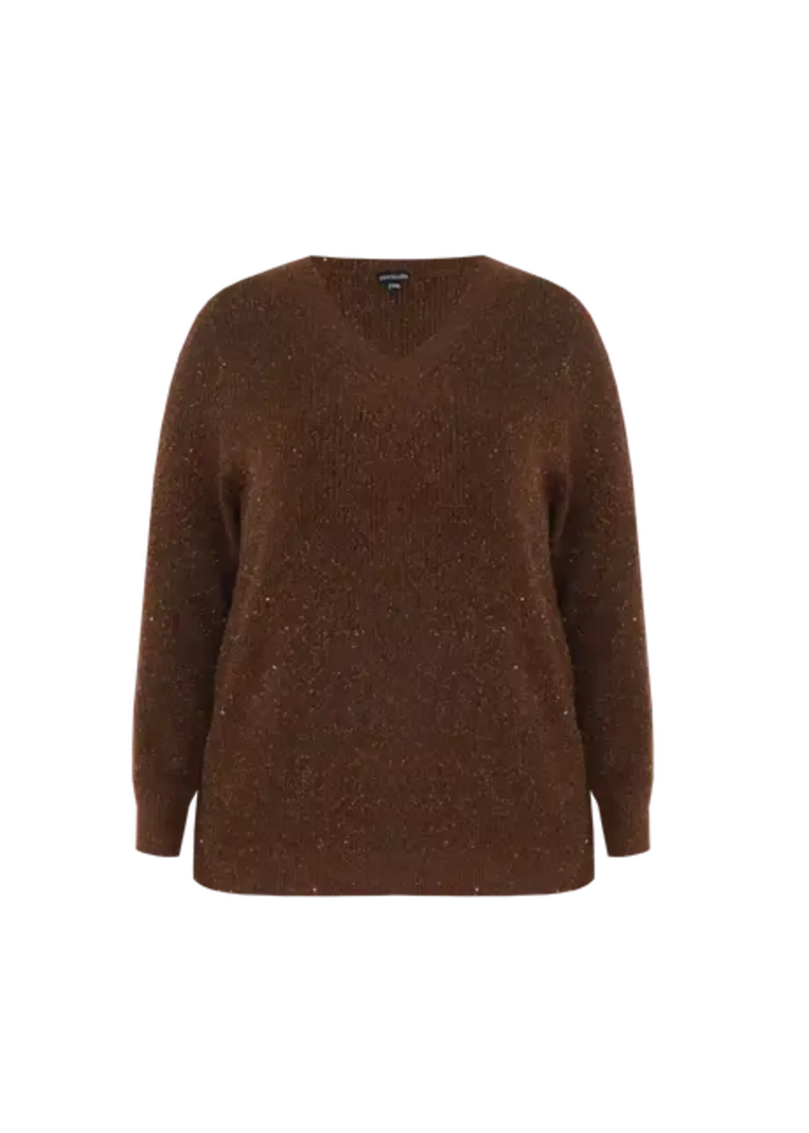 Exxcellent Esmee Knit Pullover Cappuccino