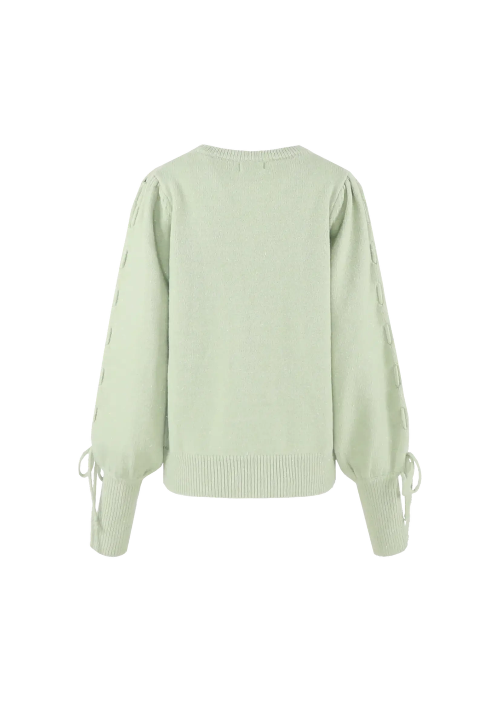 FLURESK Scottie Knit Sweater Matcha Green