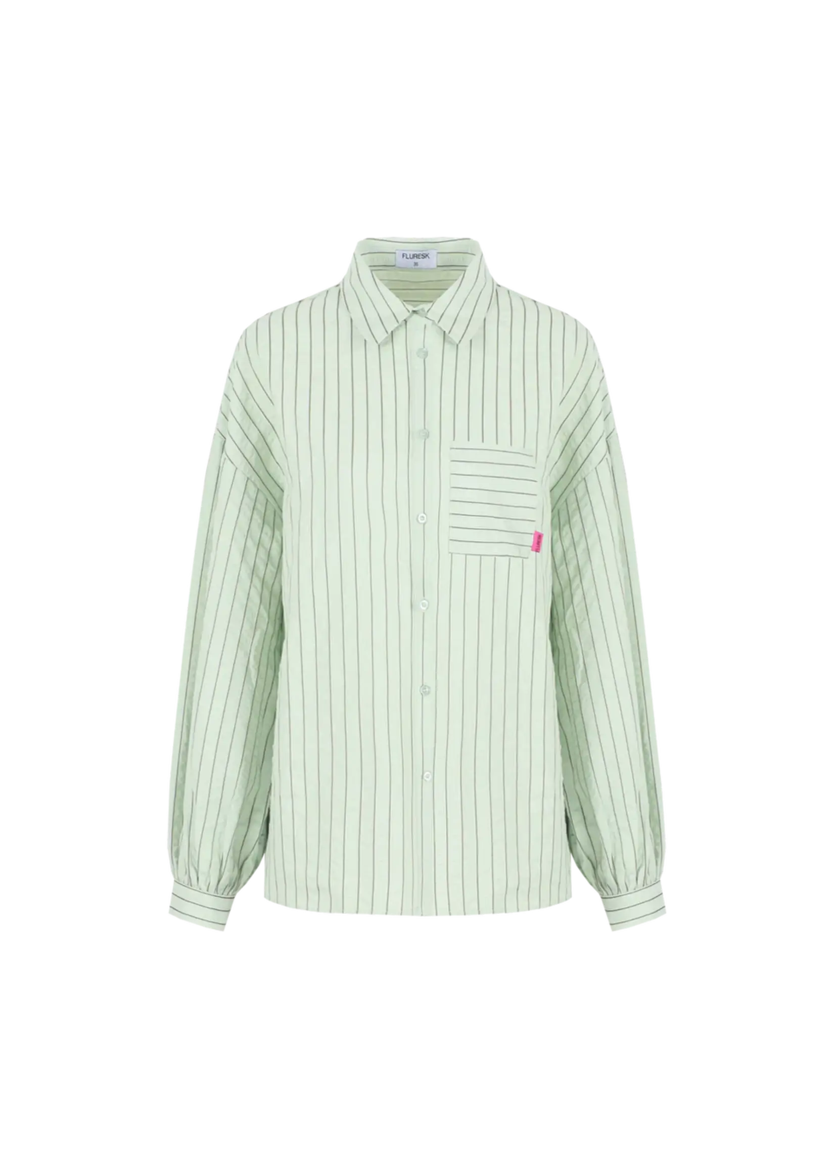 FLURESK Denise Blouse Matcha Green