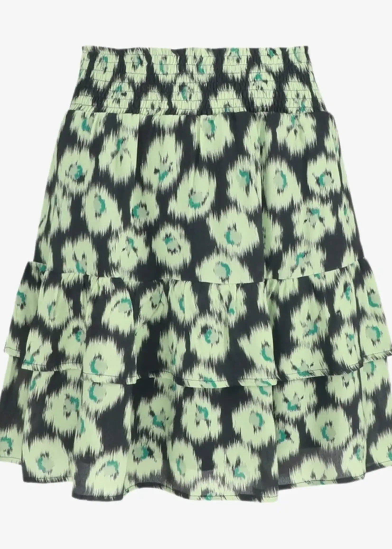FLURESK Gaia Skirt Black/Matcha Green