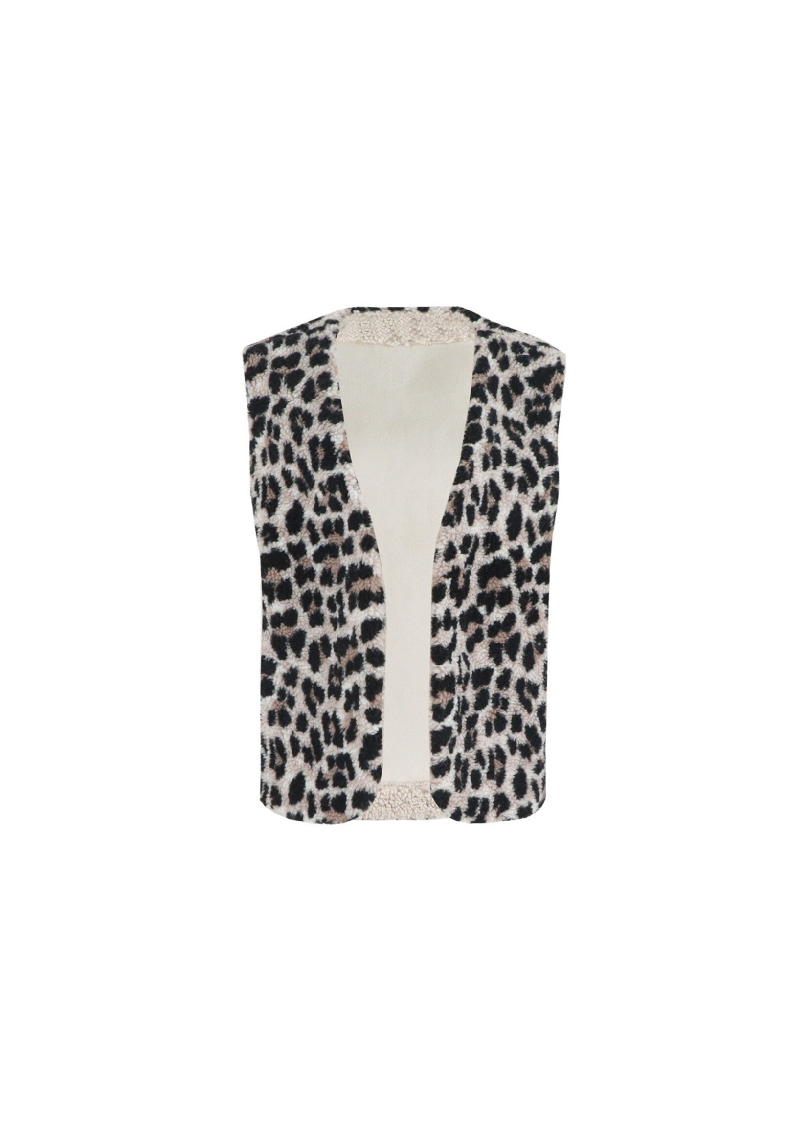 C&S The Label Gita Gilet Sand/Black