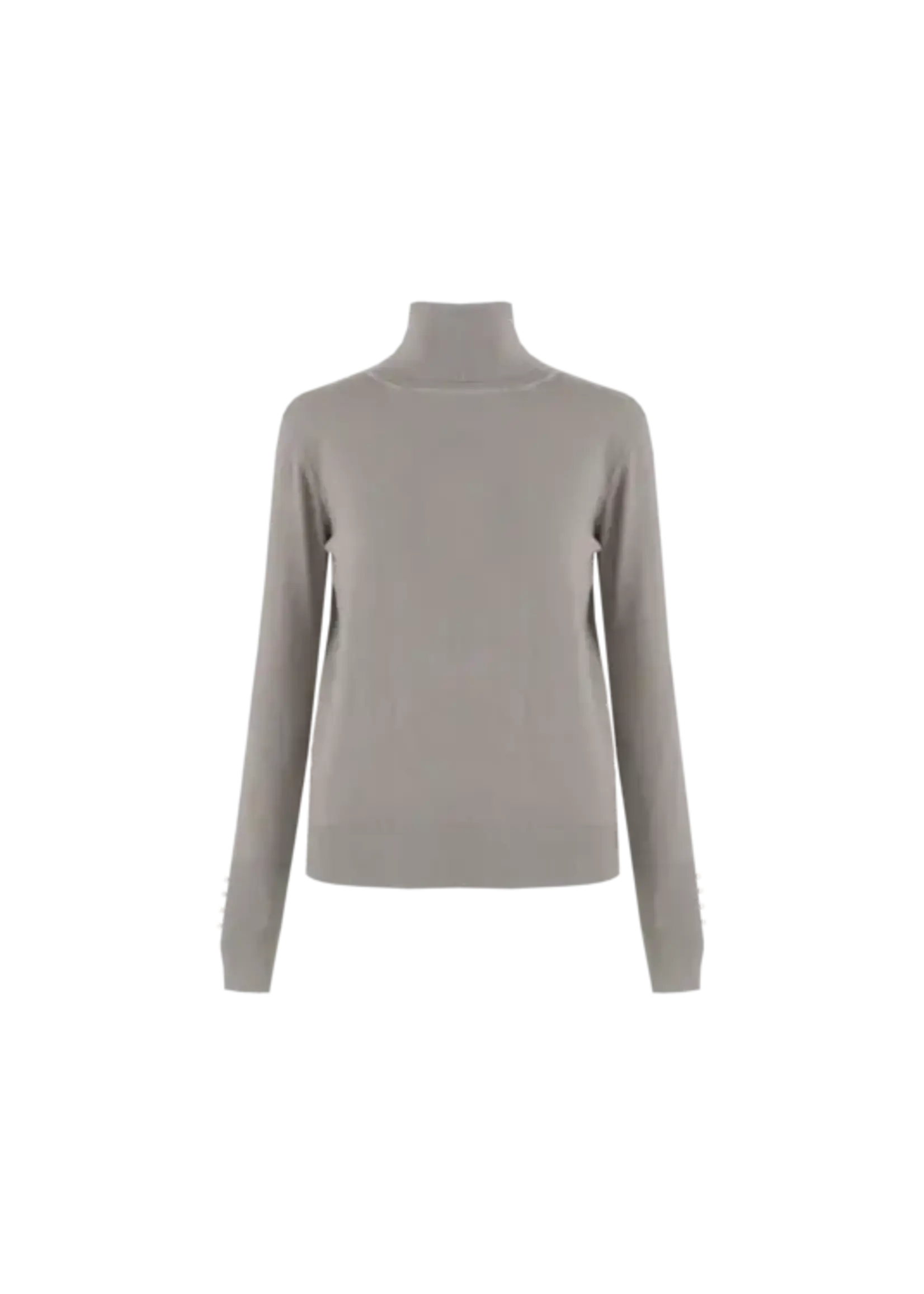 C&S The Label Kalisse Knit Pullover Bronze Maat M/L