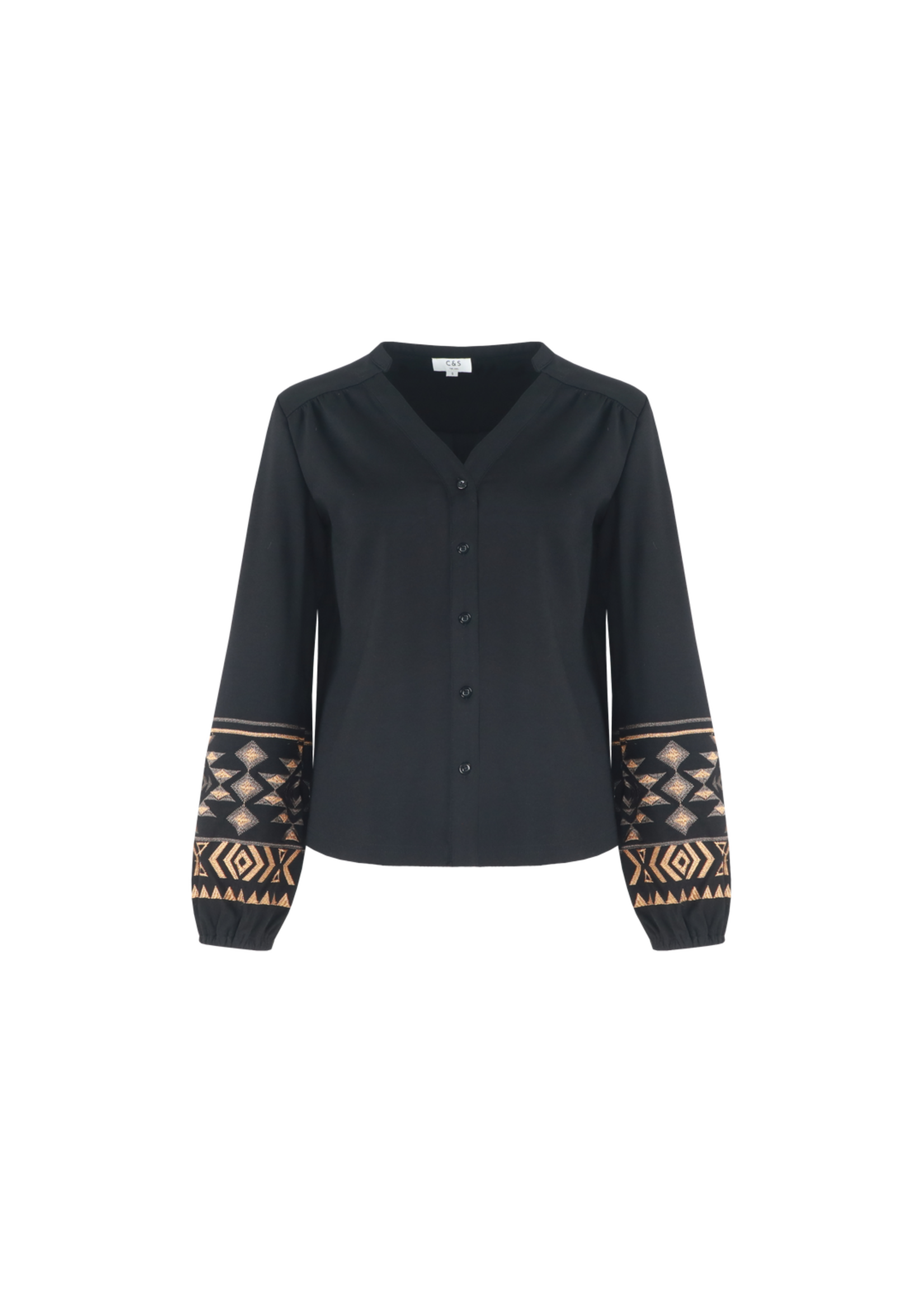 C&S The Label Lidewij Blouse Black