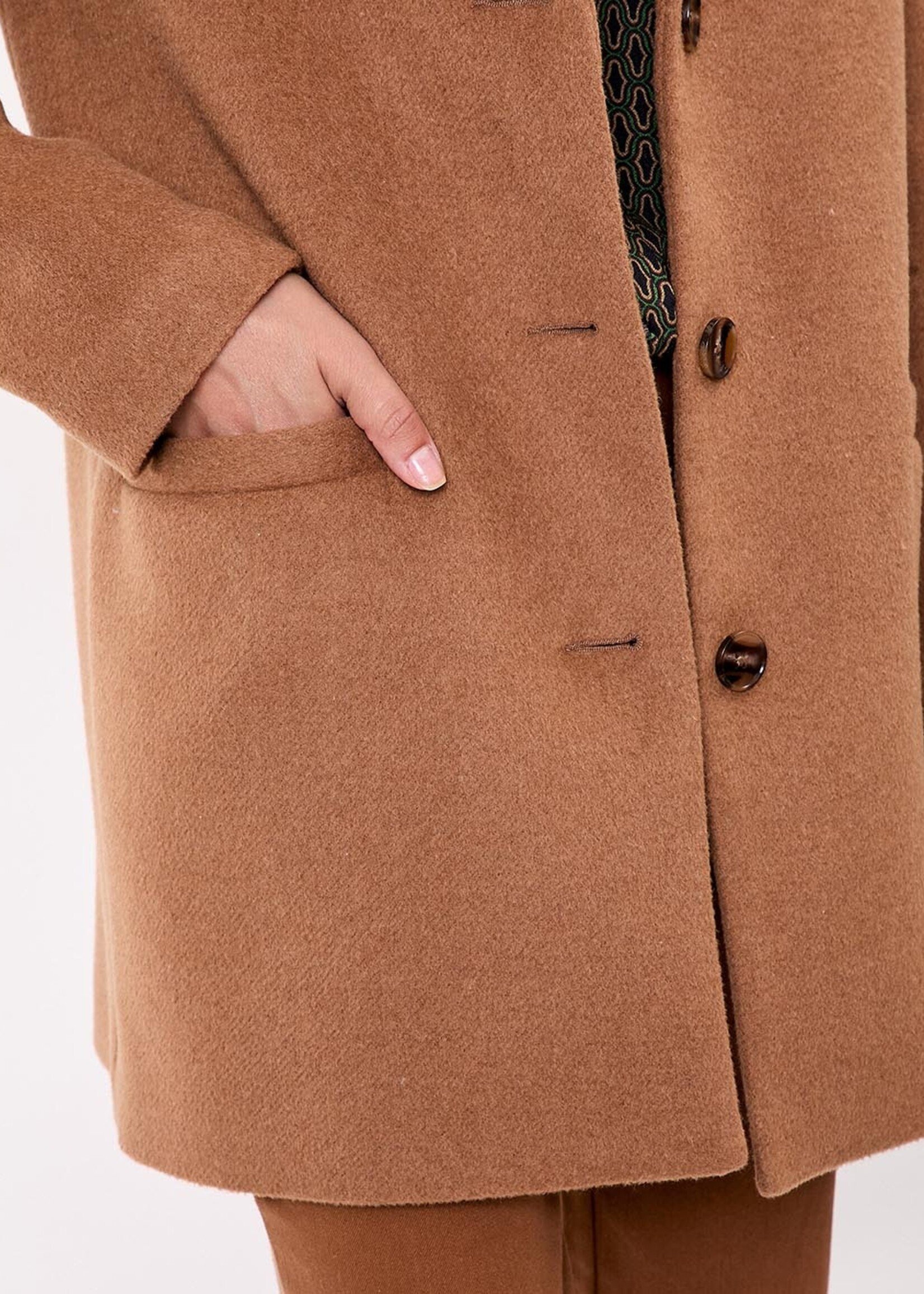 LA FIANCEE Jas Manteau Audrey Camel