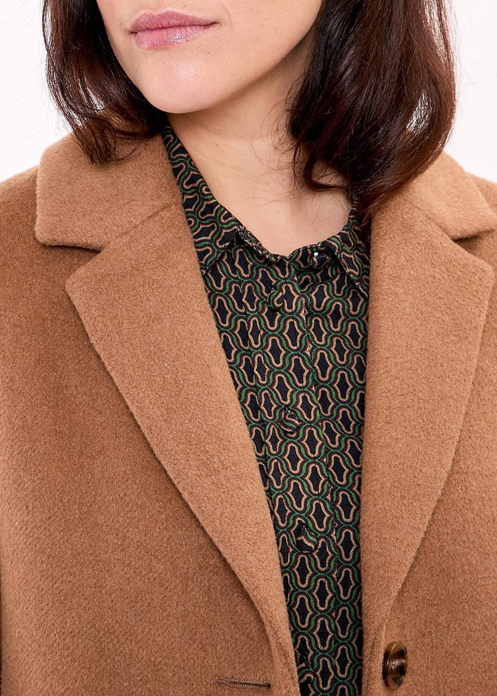 LA FIANCEE Jas Manteau Audrey Camel