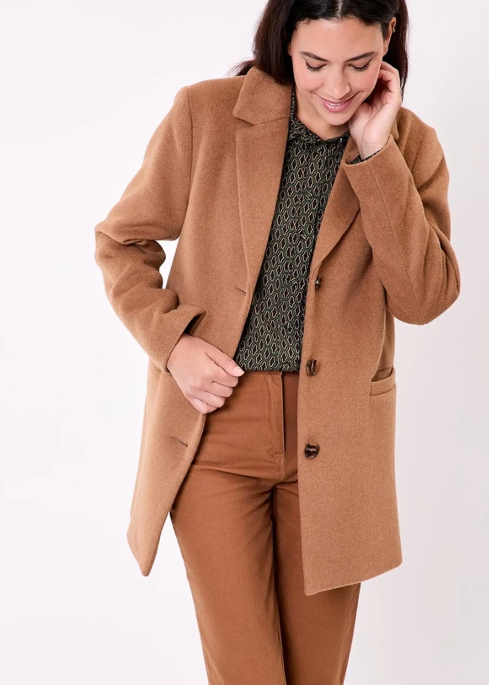 LA FIANCEE Jas Manteau Audrey Camel