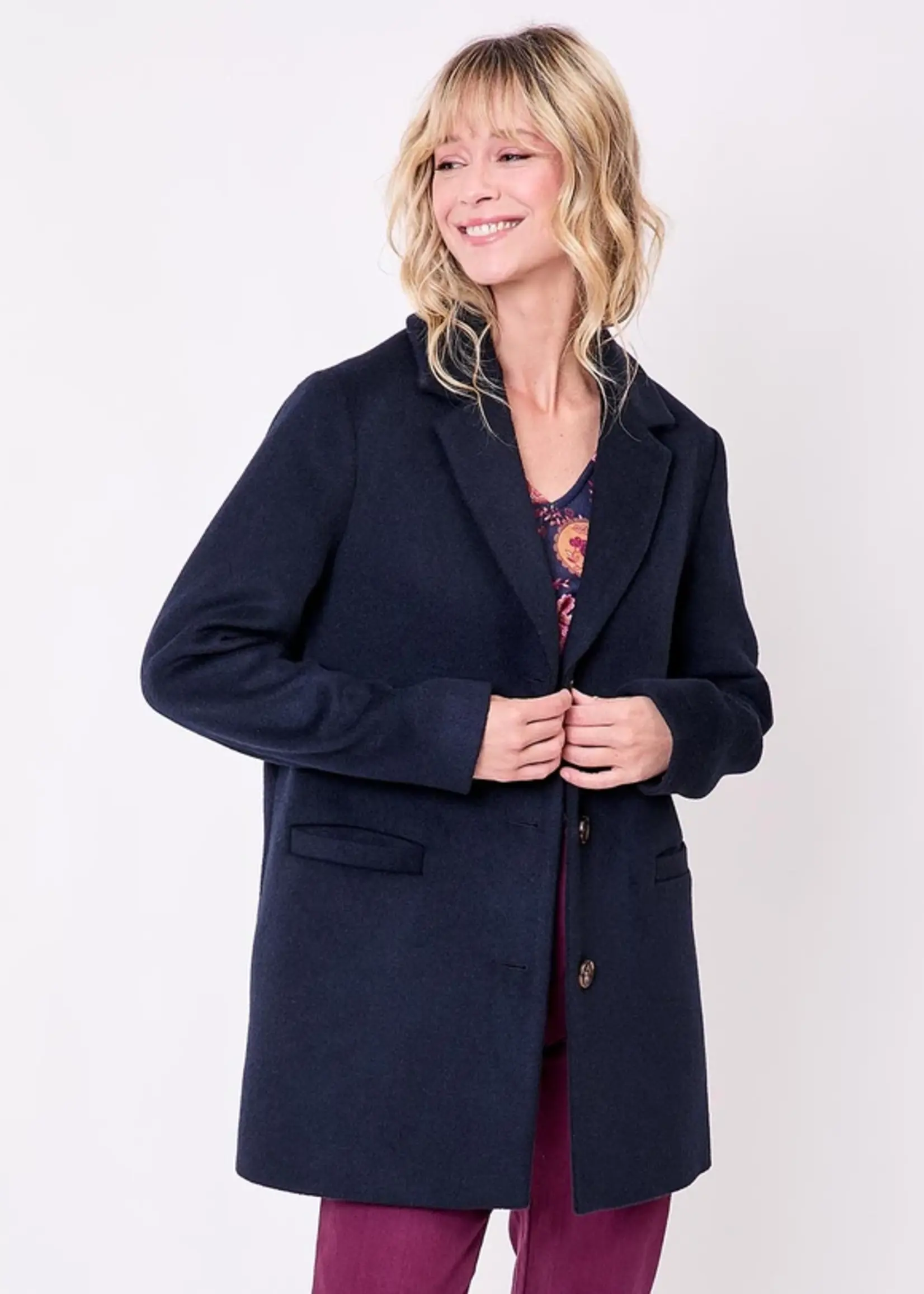 LA FIANCEE Jas Manteau Audrey Marine
