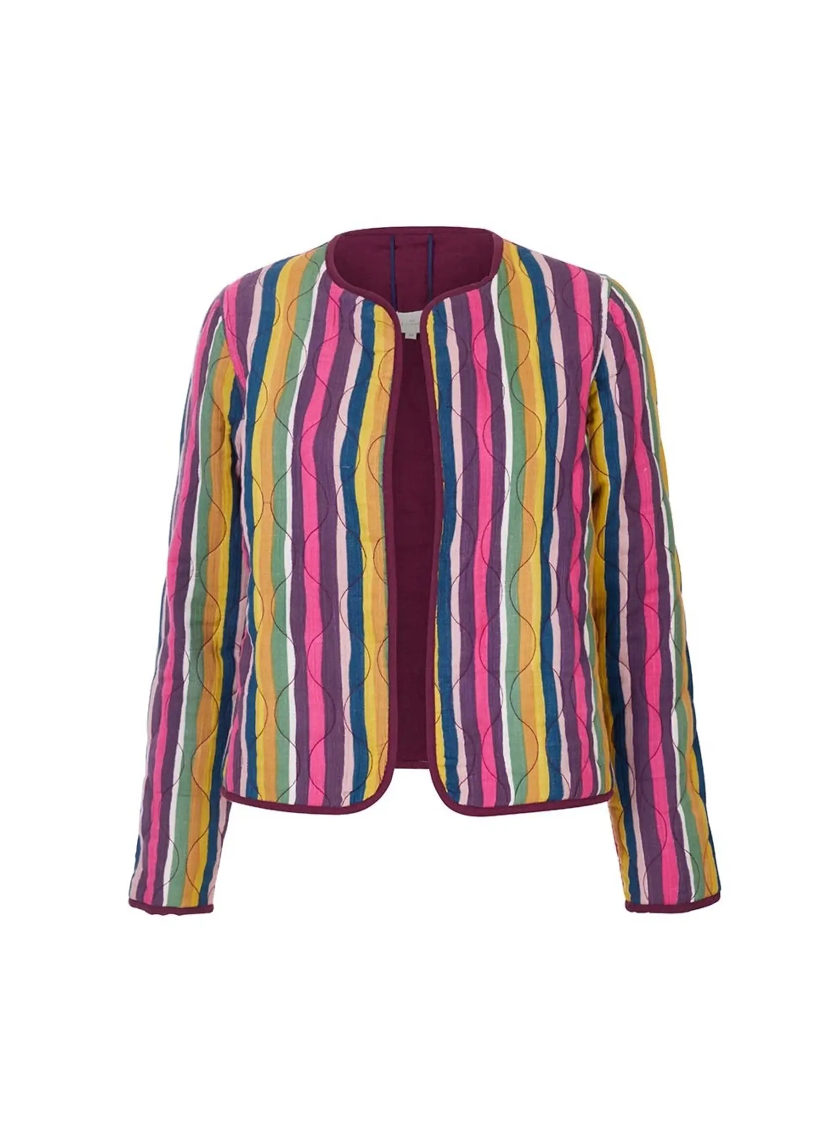 LA FIANCEE Veste Bansara Stripes Tulipe