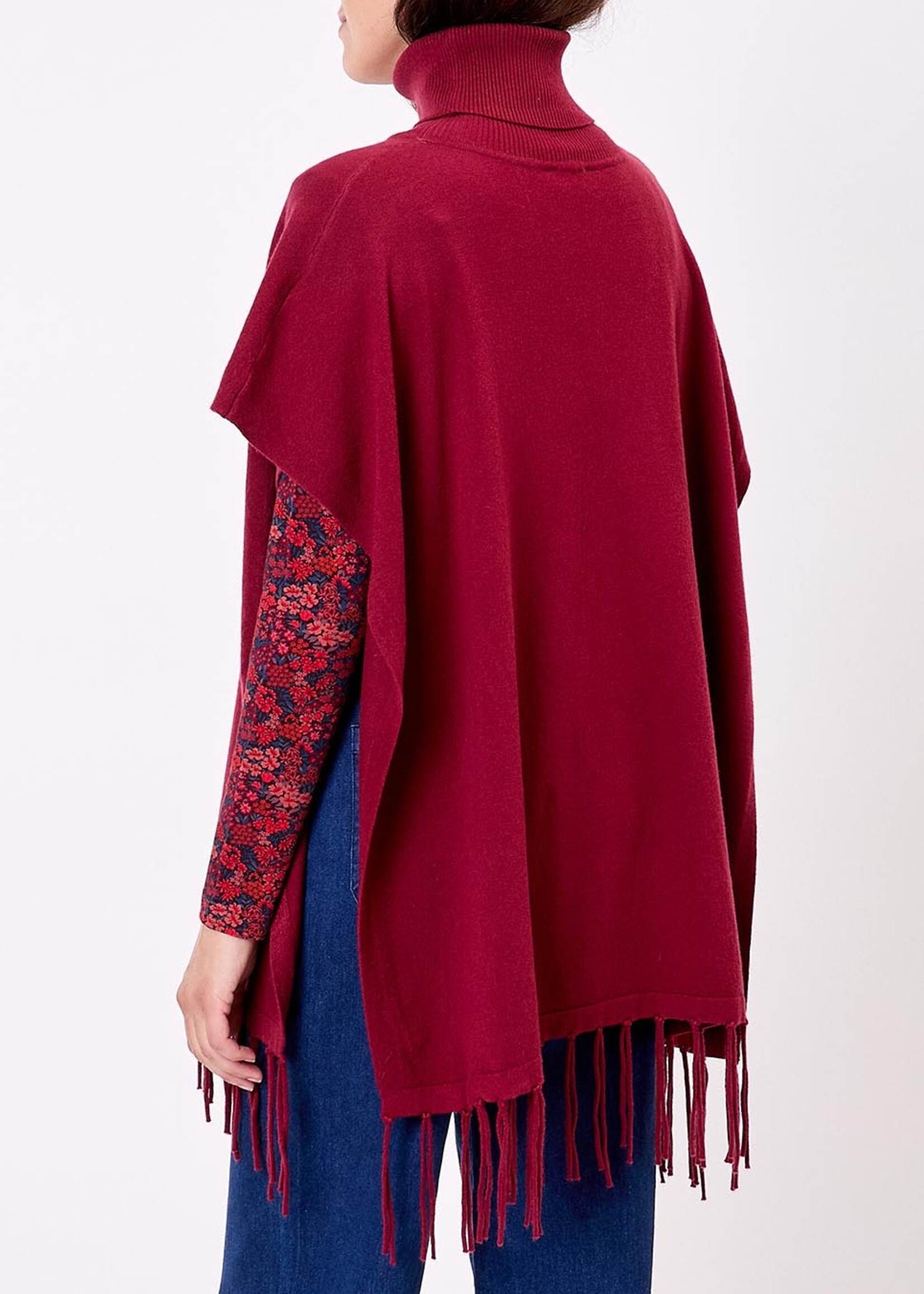 LA FIANCEE Poncho Pat Acajou