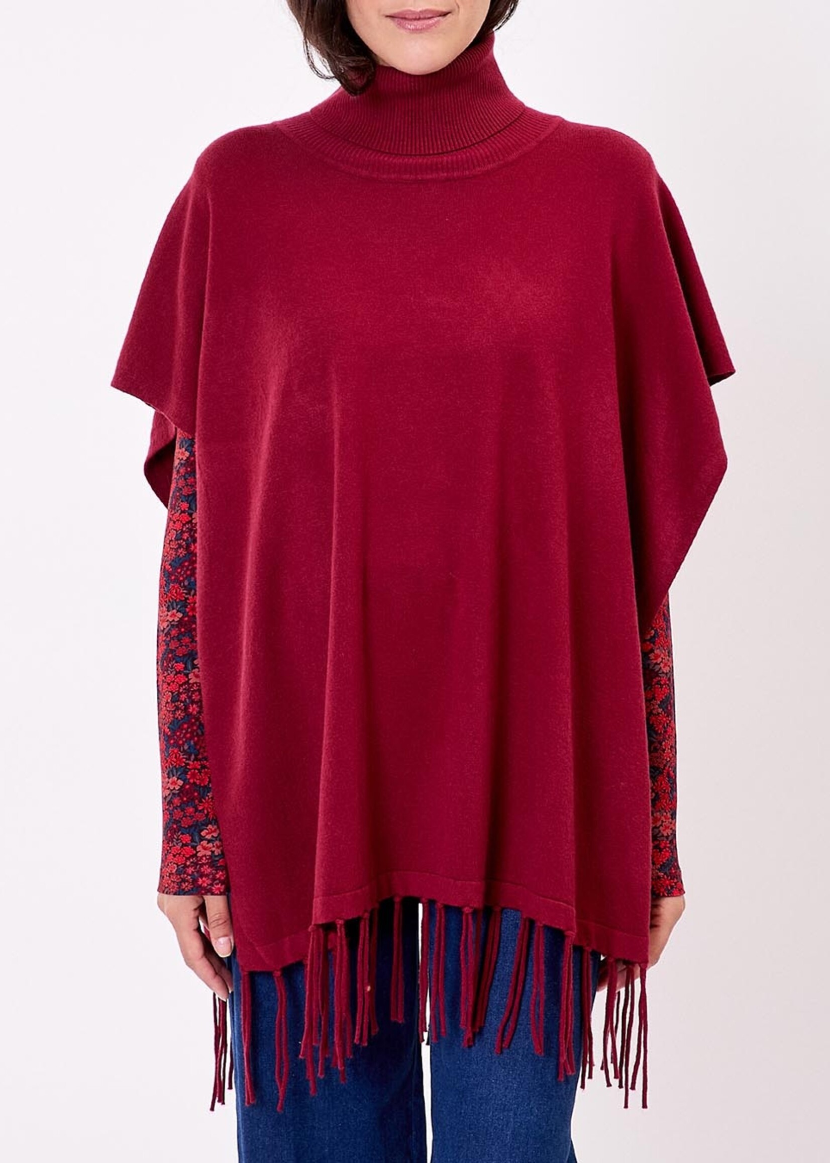LA FIANCEE Poncho Pat Acajou