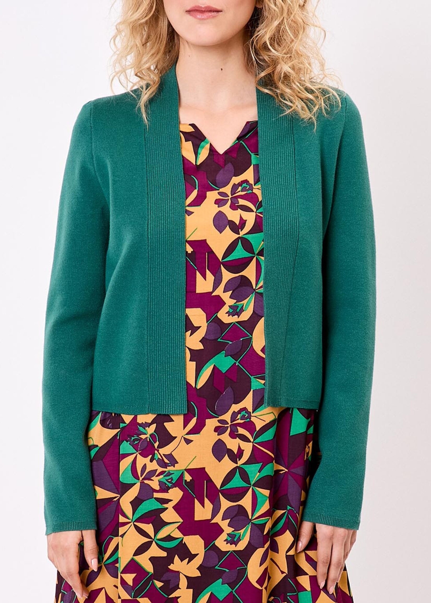 LA FIANCEE Gilet Sagar Foret