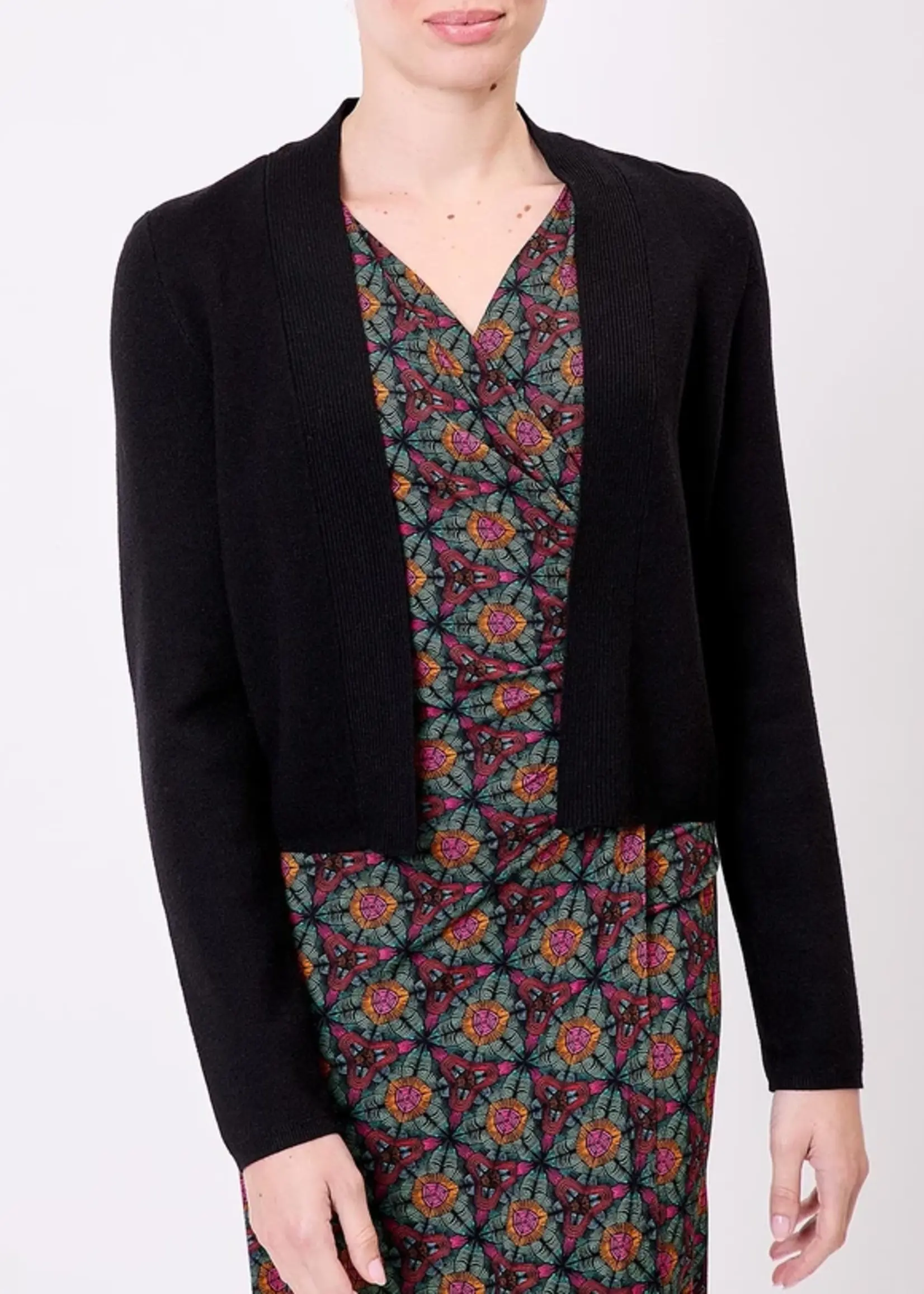 LA FIANCEE Gilet Sagar Black