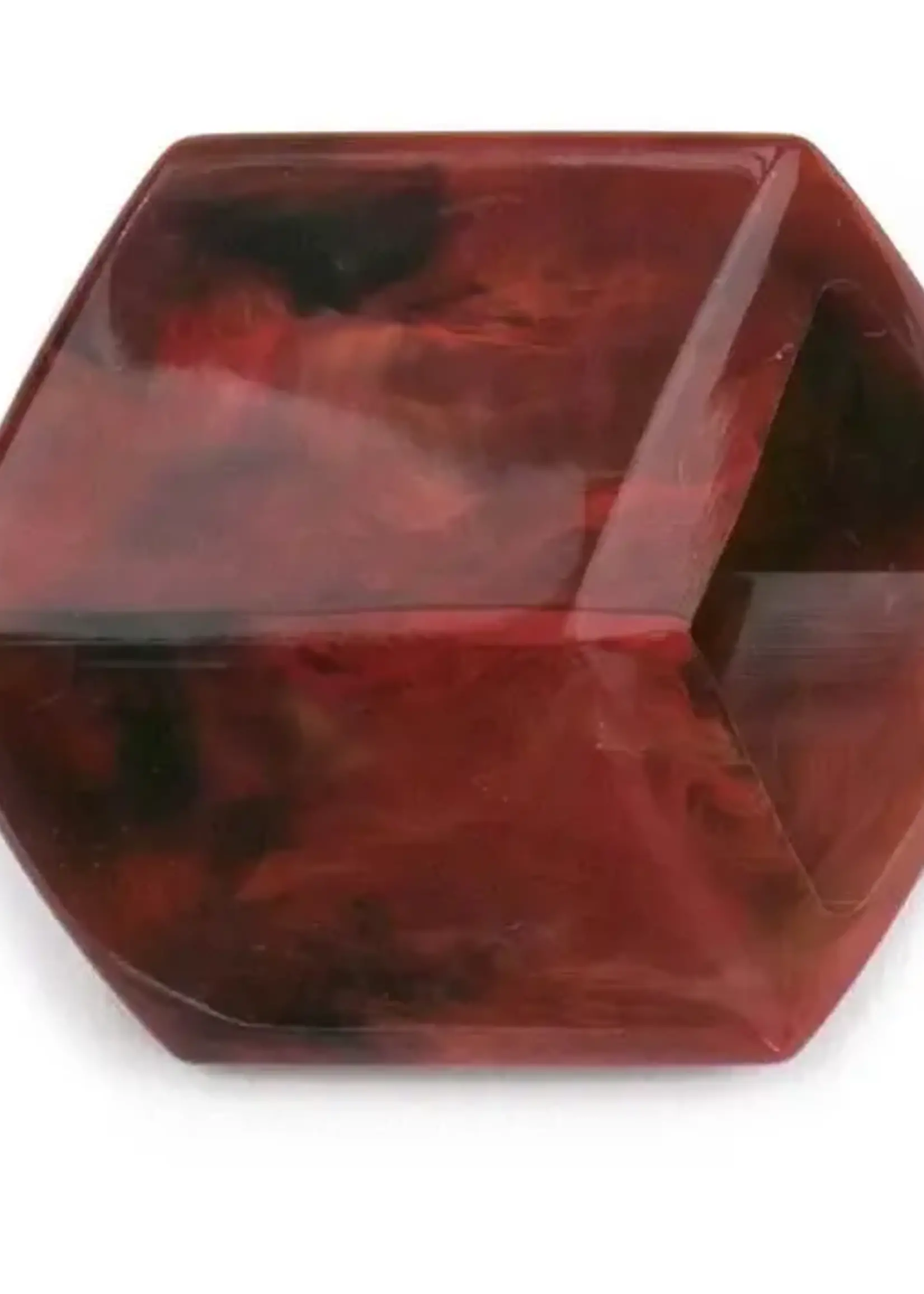 Cubes Cube Red Black Shiny