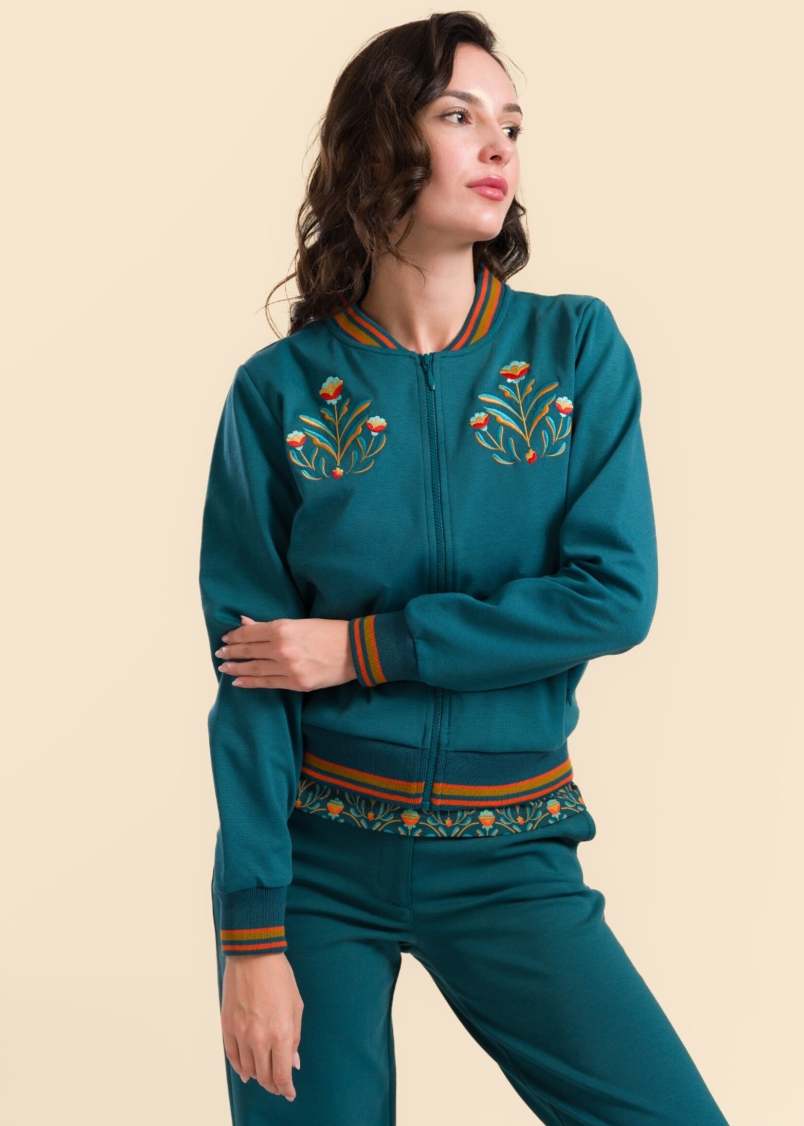 LaLamour Nora bomber jacket Punta Petrol