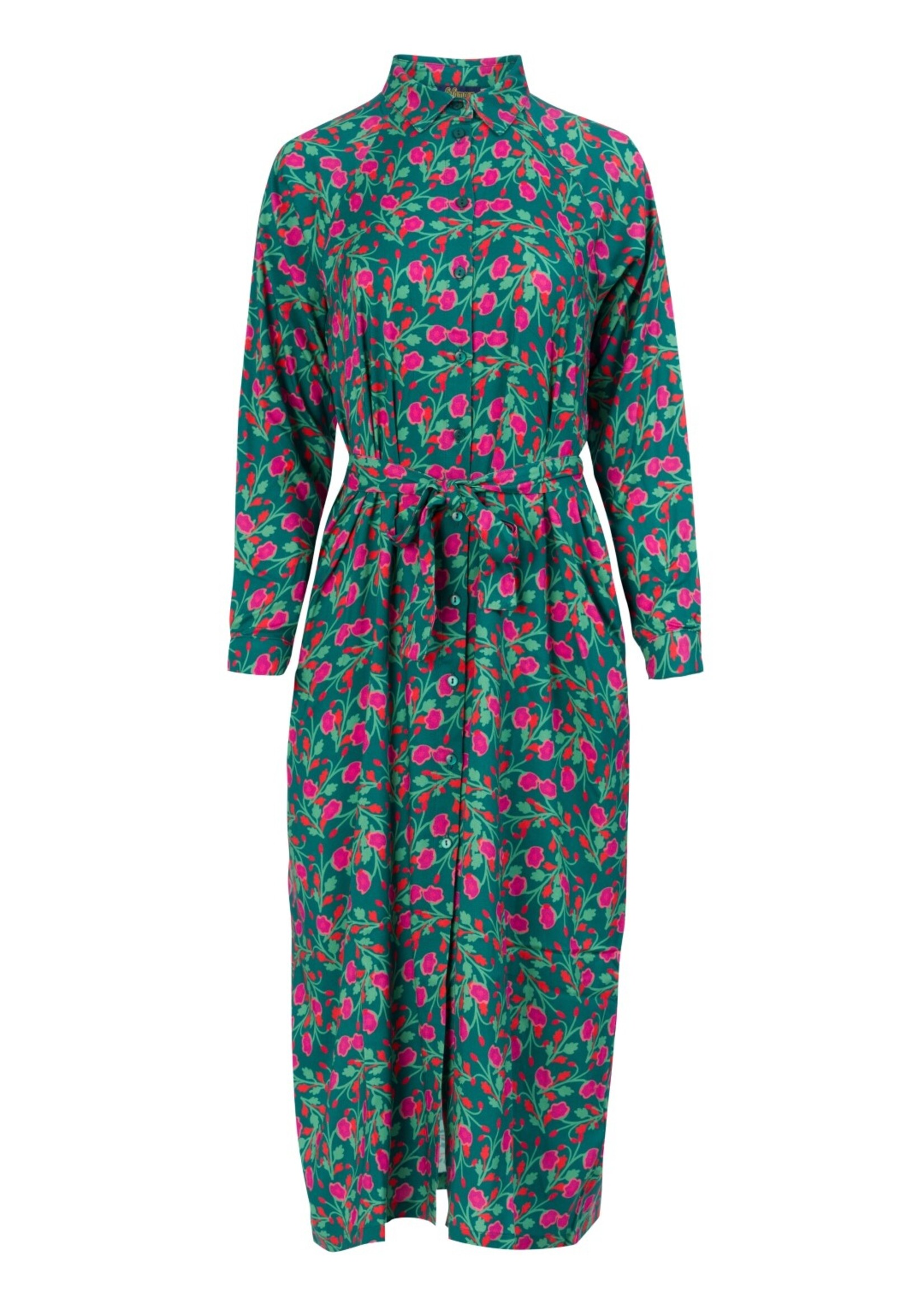 LaLamour Olivia Dress Flat Flower Maat XS