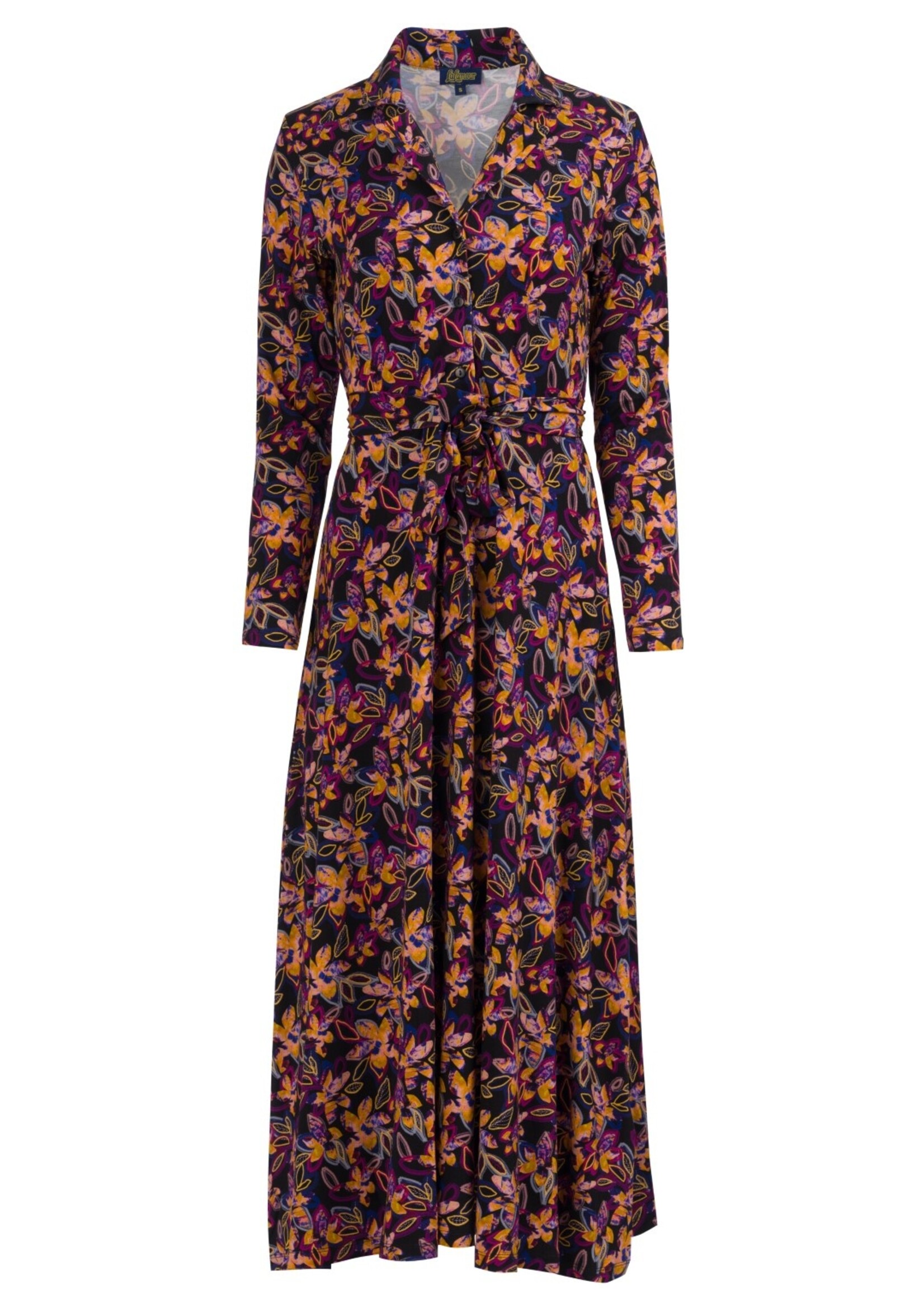 LaLamour Helena Dress Bright Autumn Flowers