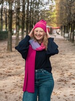 BONNIES PRE ORDER BONNIES Sjaal Framboos