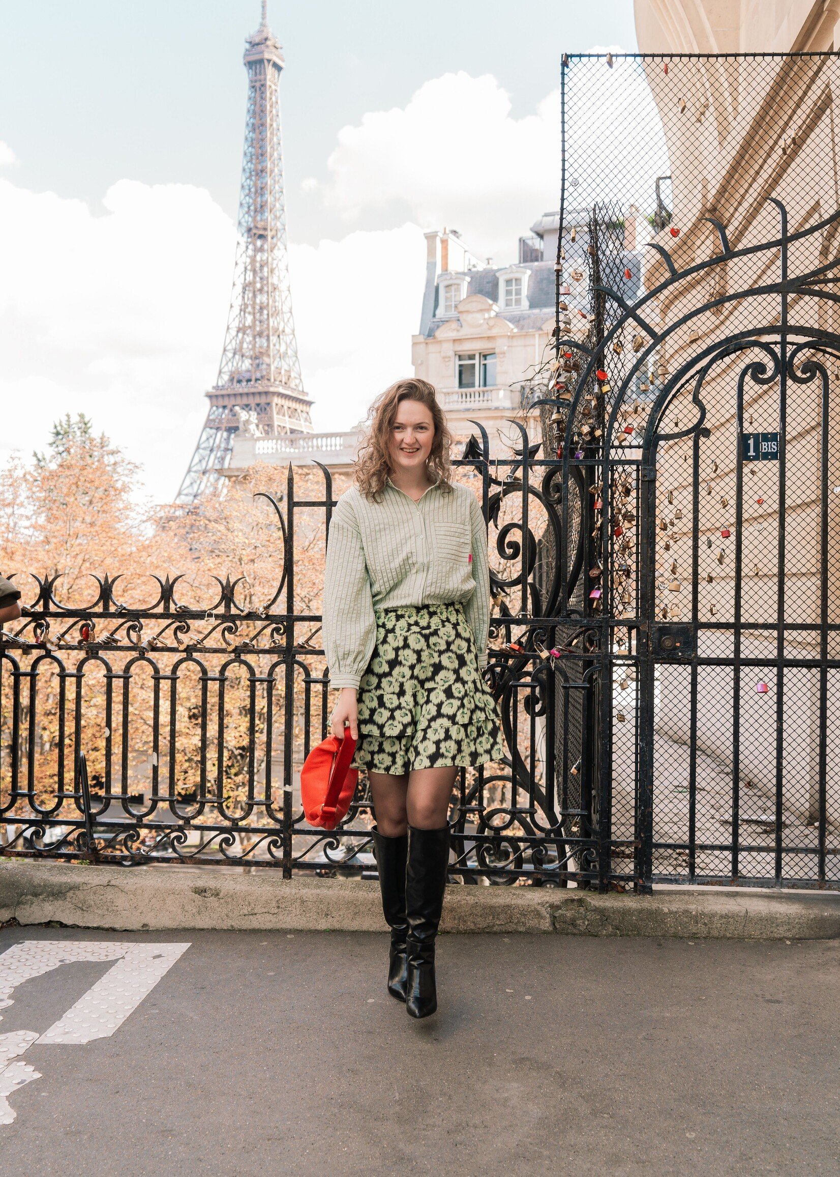 FLURESK Denise Blouse Matcha Green
