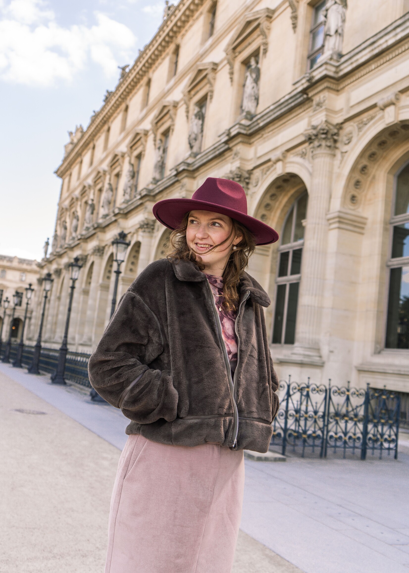 Hoed Caroline Bordeaux