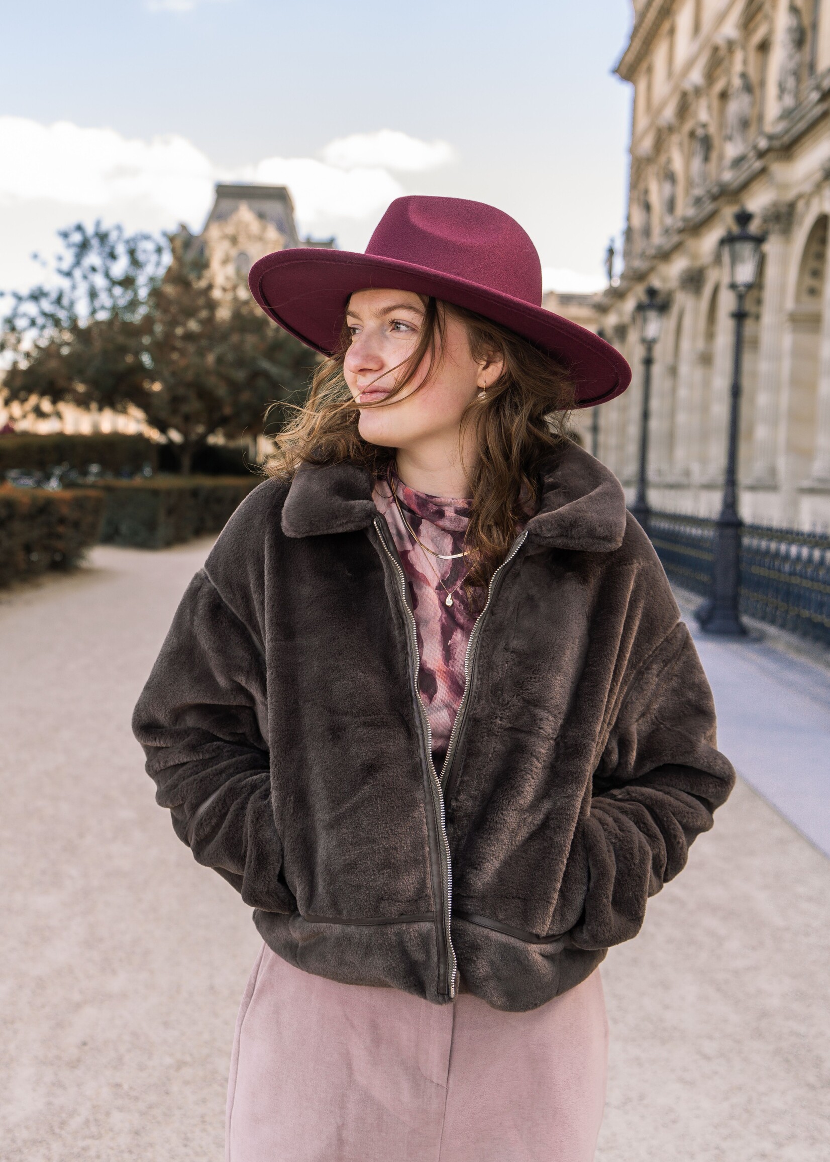 Hoed Caroline Bordeaux