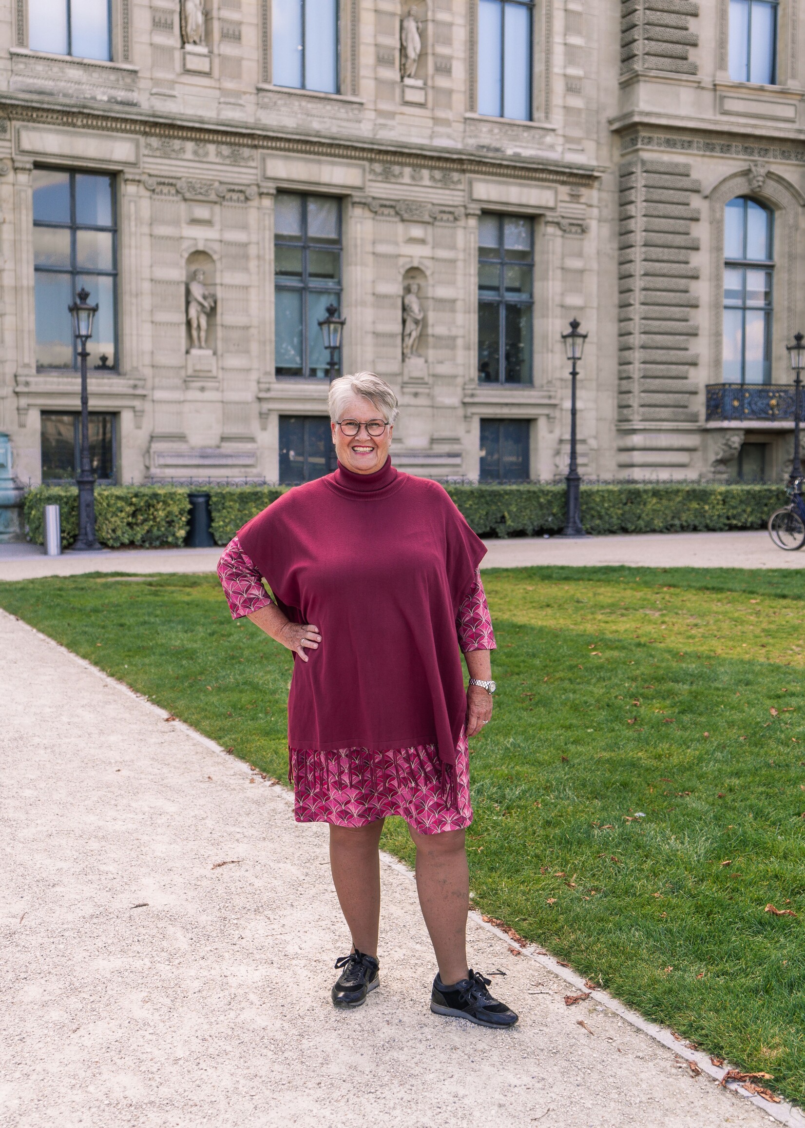 LA FIANCEE Poncho Pat Acajou