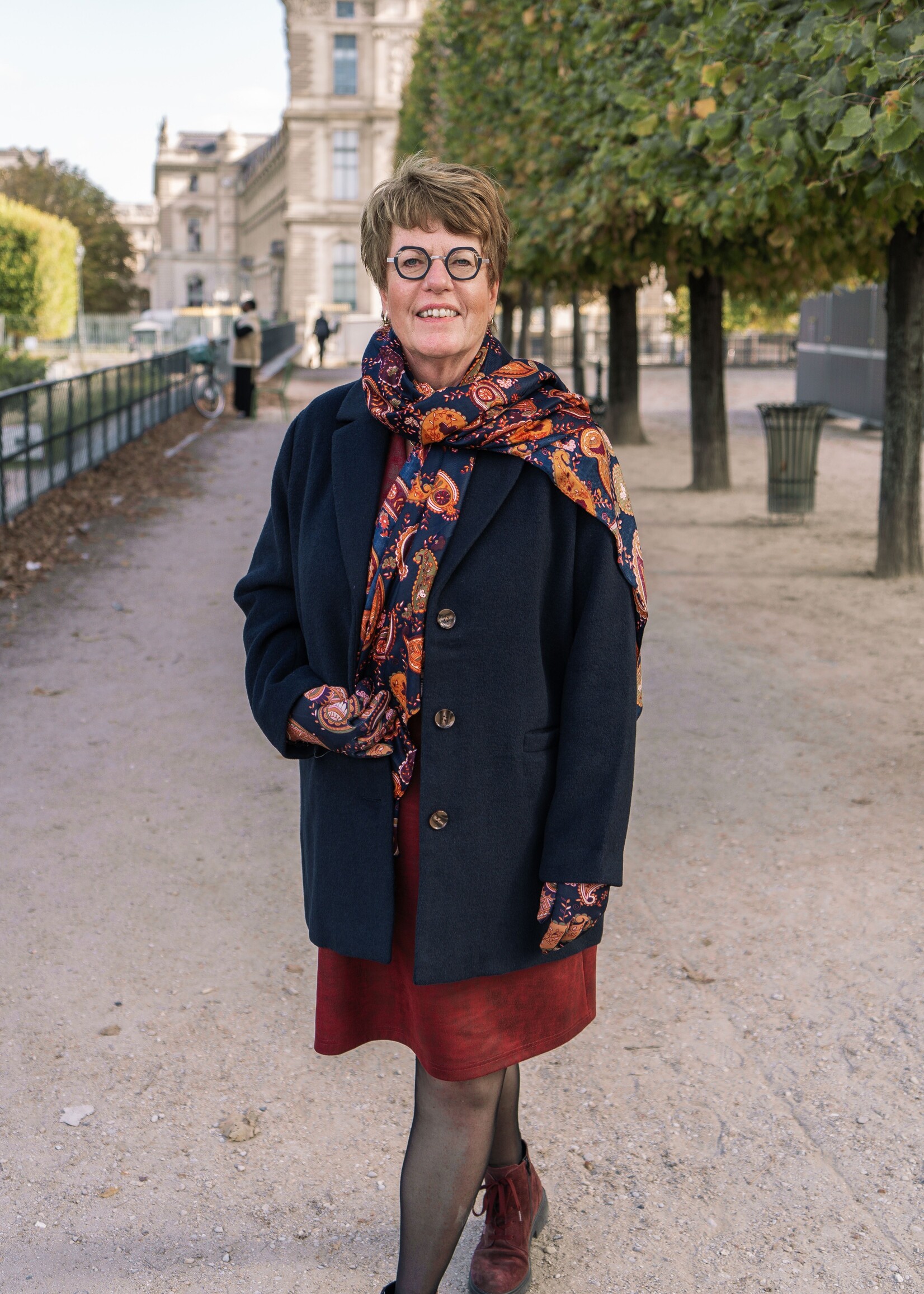 LA FIANCEE Jas Manteau Audrey Marine