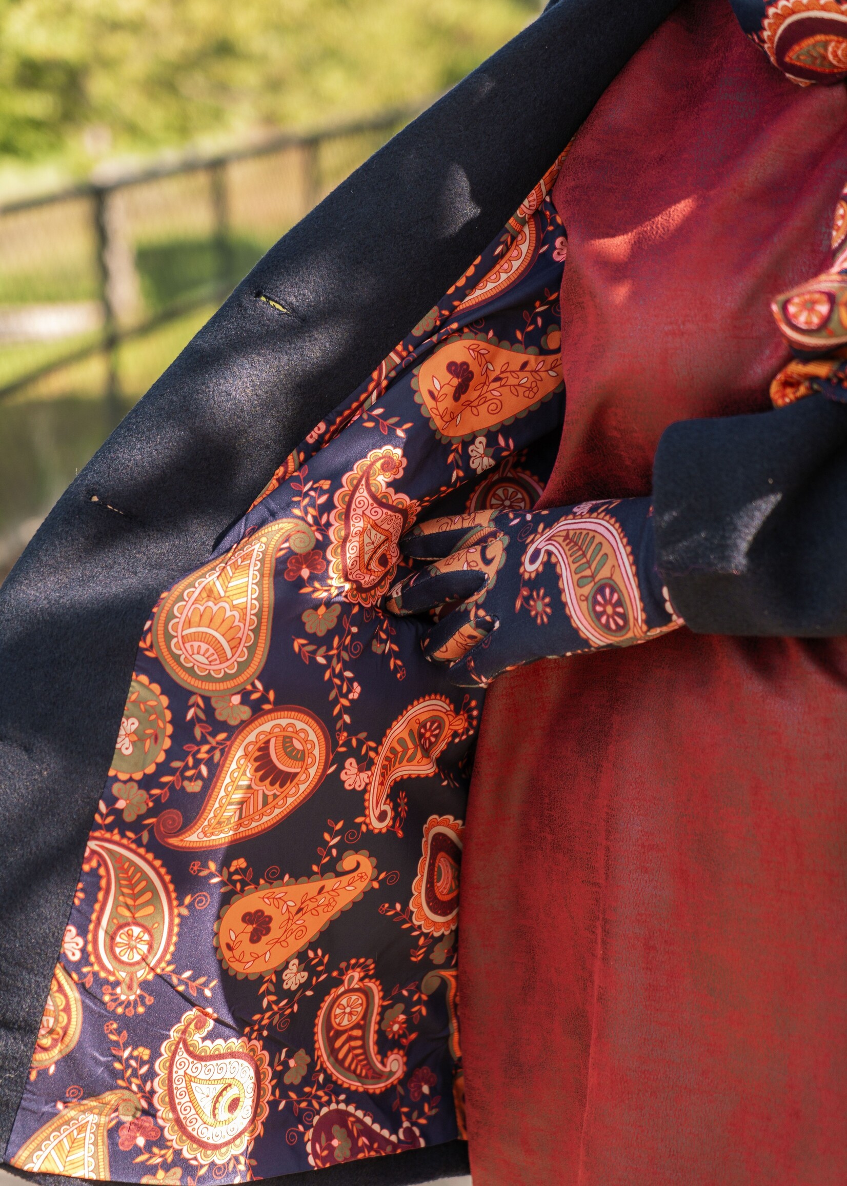 LA FIANCEE Jas Manteau Audrey Marine
