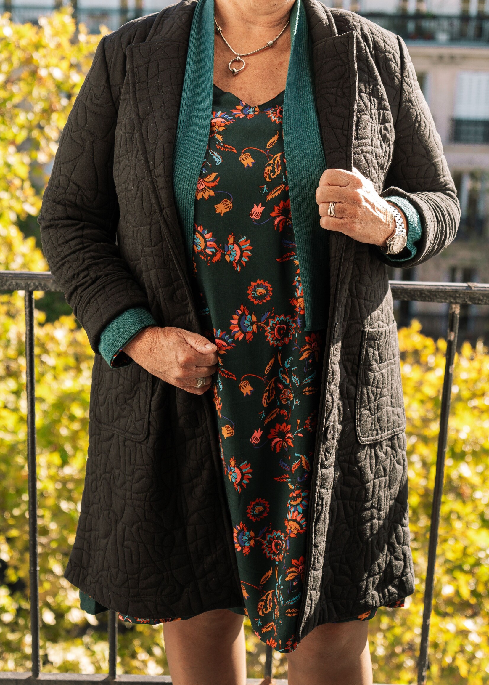 LA FIANCEE Gilet Sagar Foret