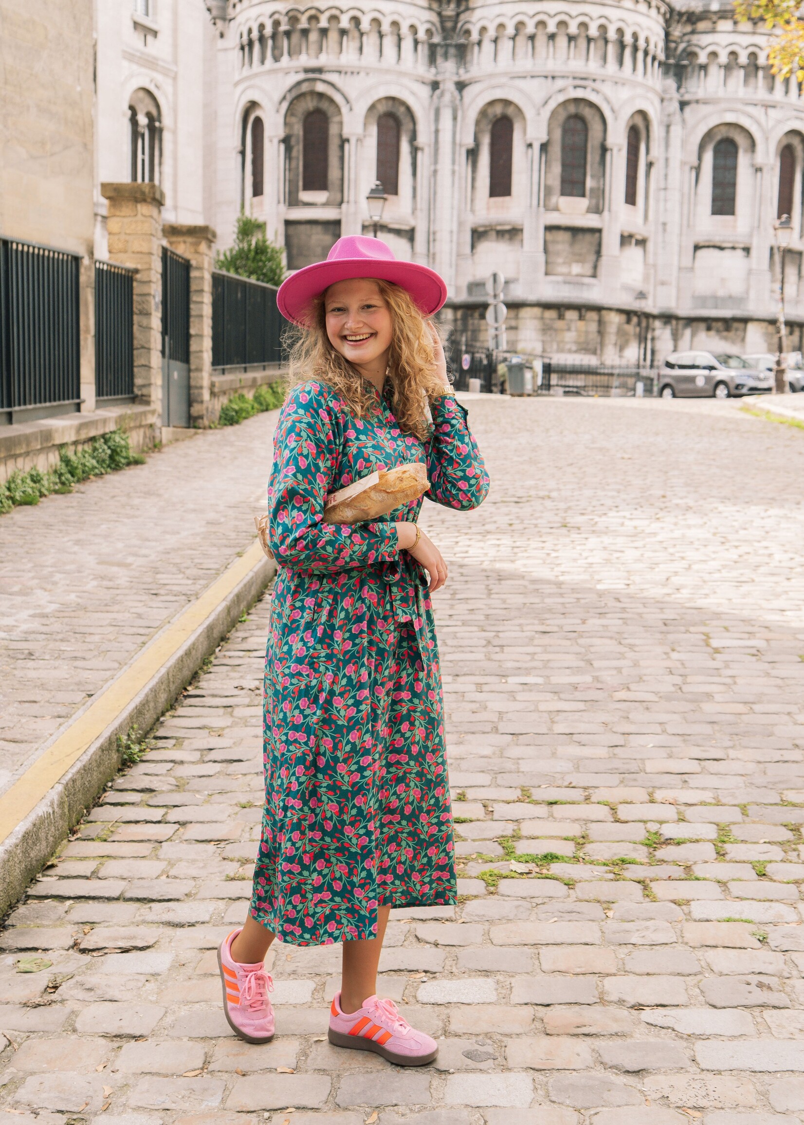 LaLamour Olivia Dress Flat Flower Maat XS