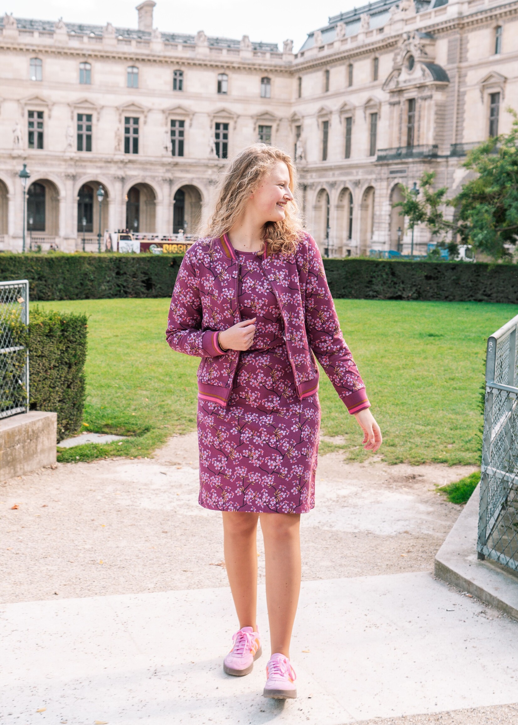 LaLamour Nora Bomber jacket Blossom Maat S