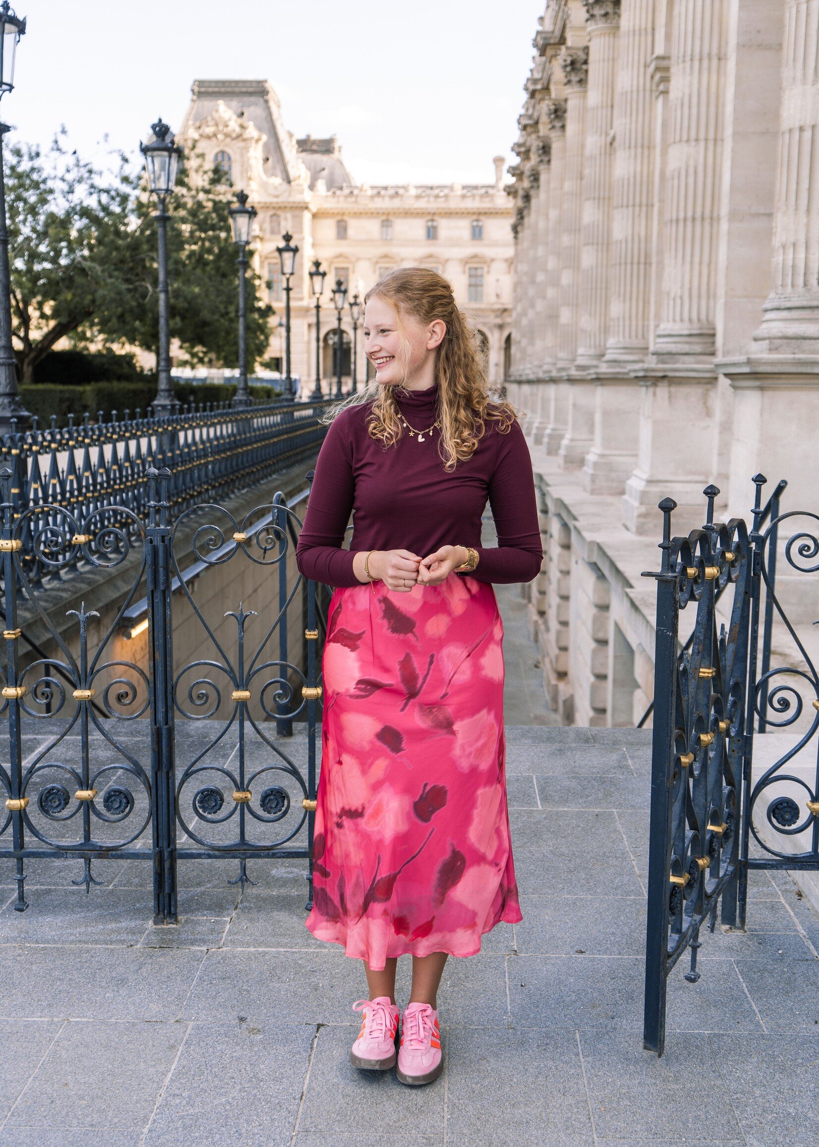 LaLamour Ruby Top LS Ecovero Plain Bordaux