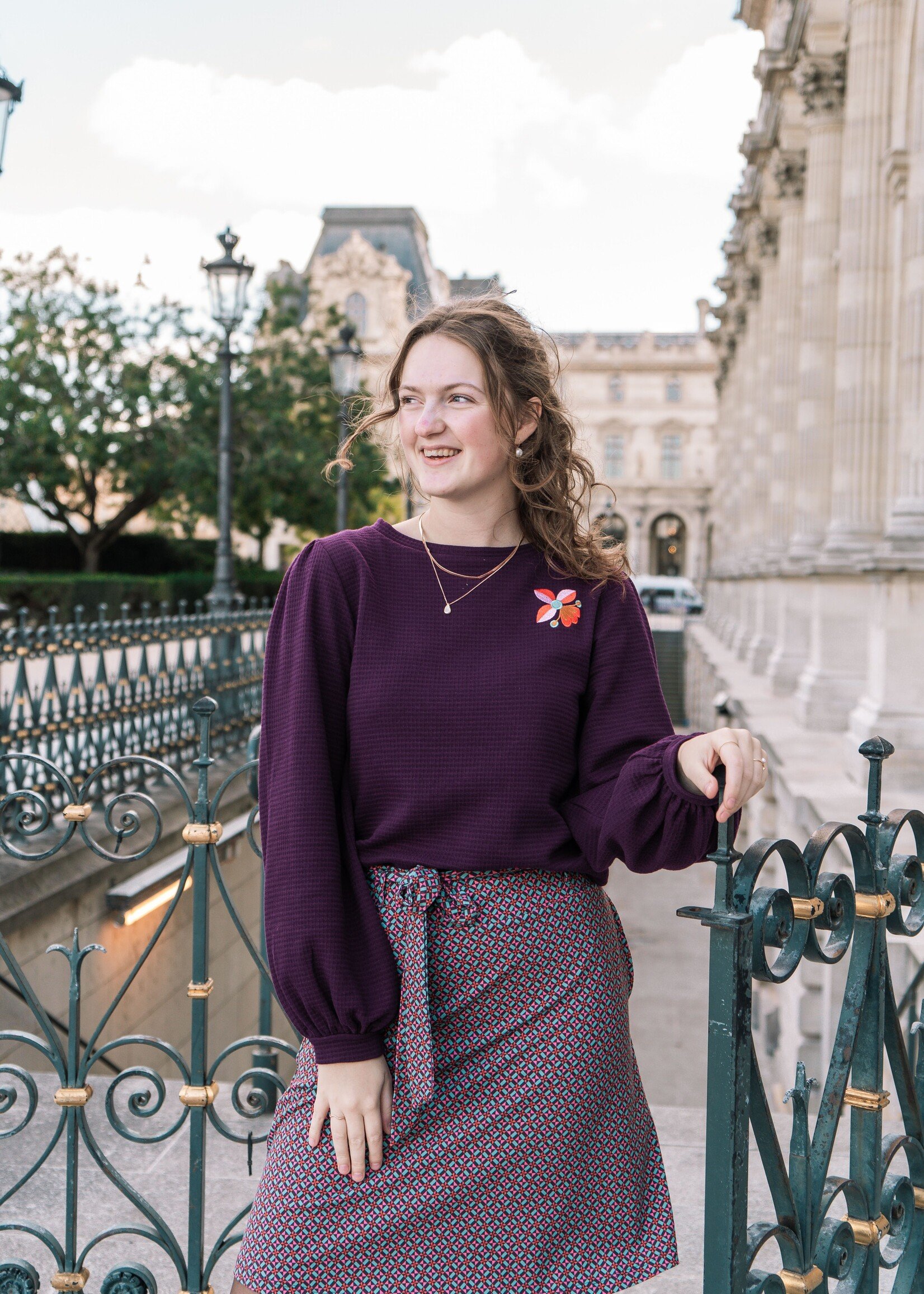 LaLamour Demi Skirt Graphic Mill