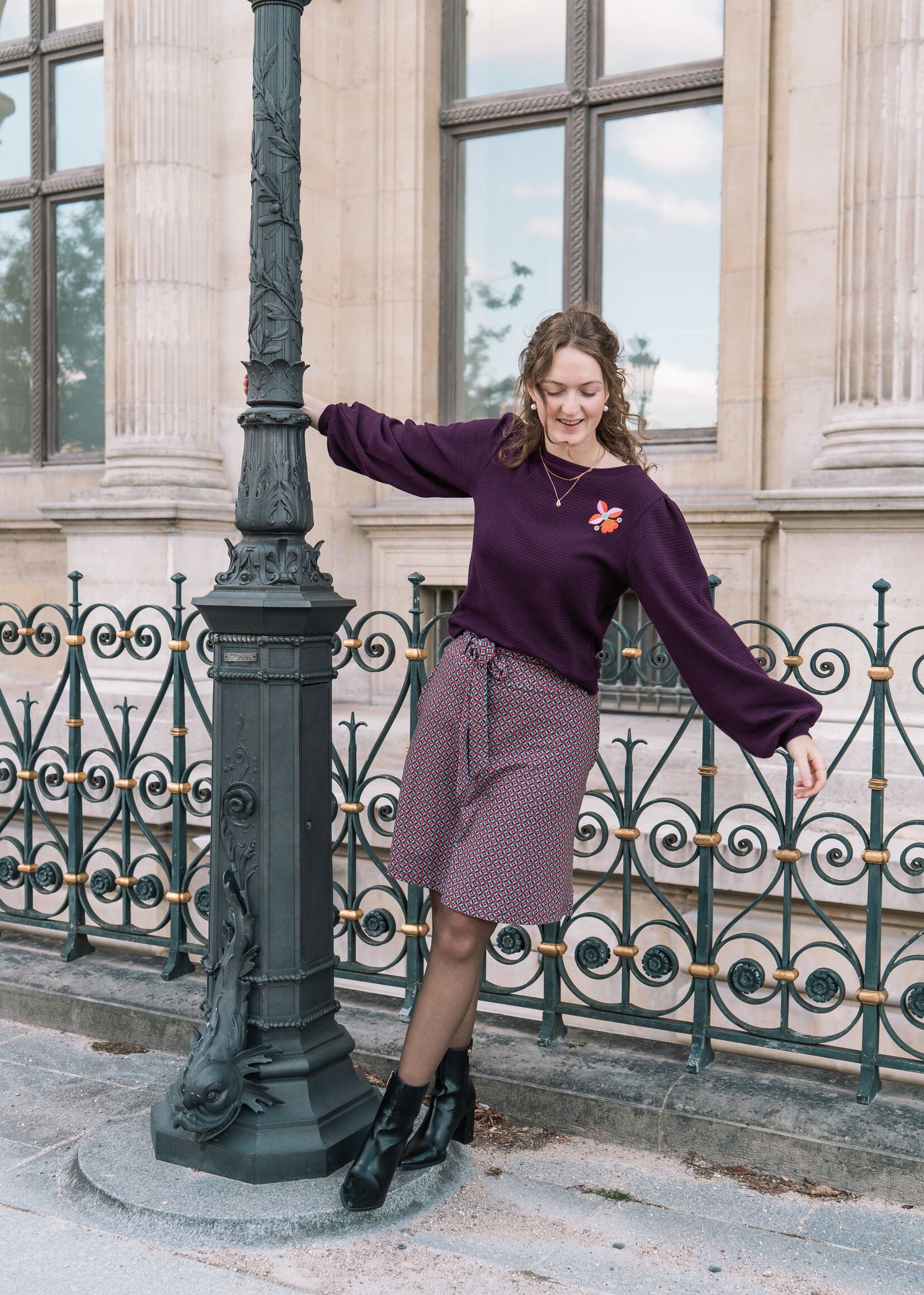 LaLamour Demi Skirt Graphic Mill
