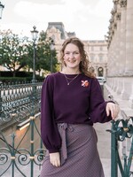 LaLamour Cathy Top LS Waffle Bordeaux