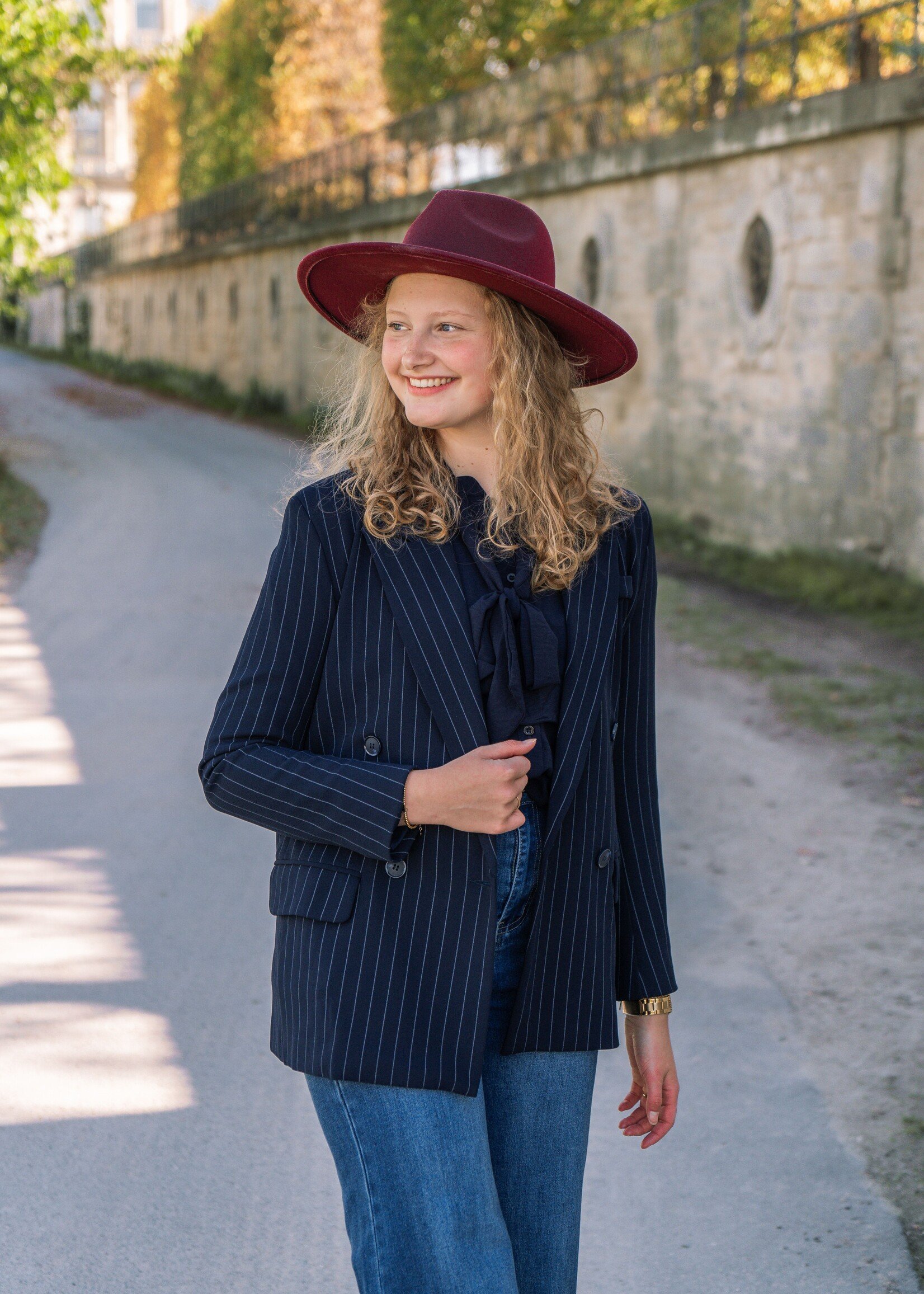 FLURESK Lima Blazer Marineblauw