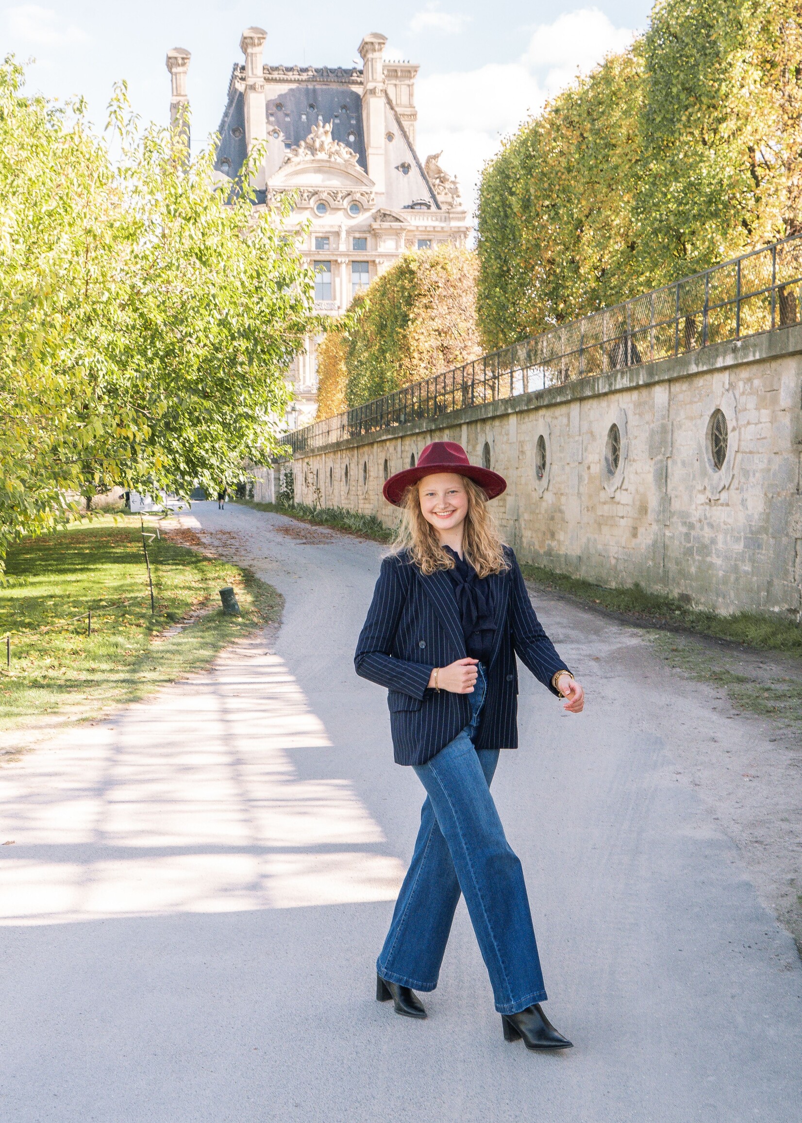 FLURESK Lima Blazer Marineblauw