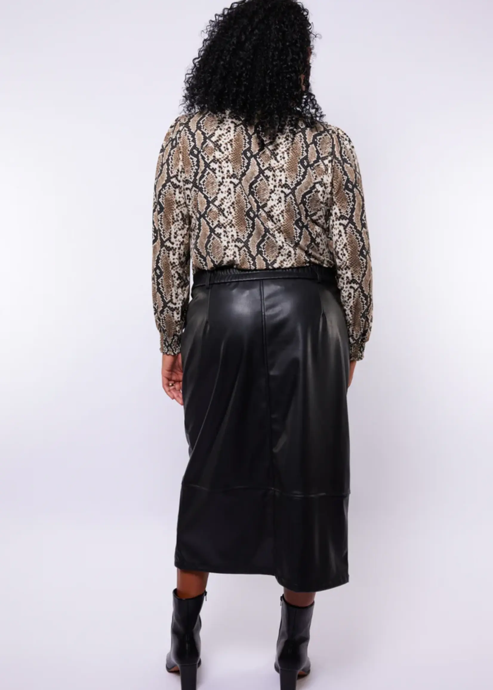 Exxcellent Joanna Skirt Black
