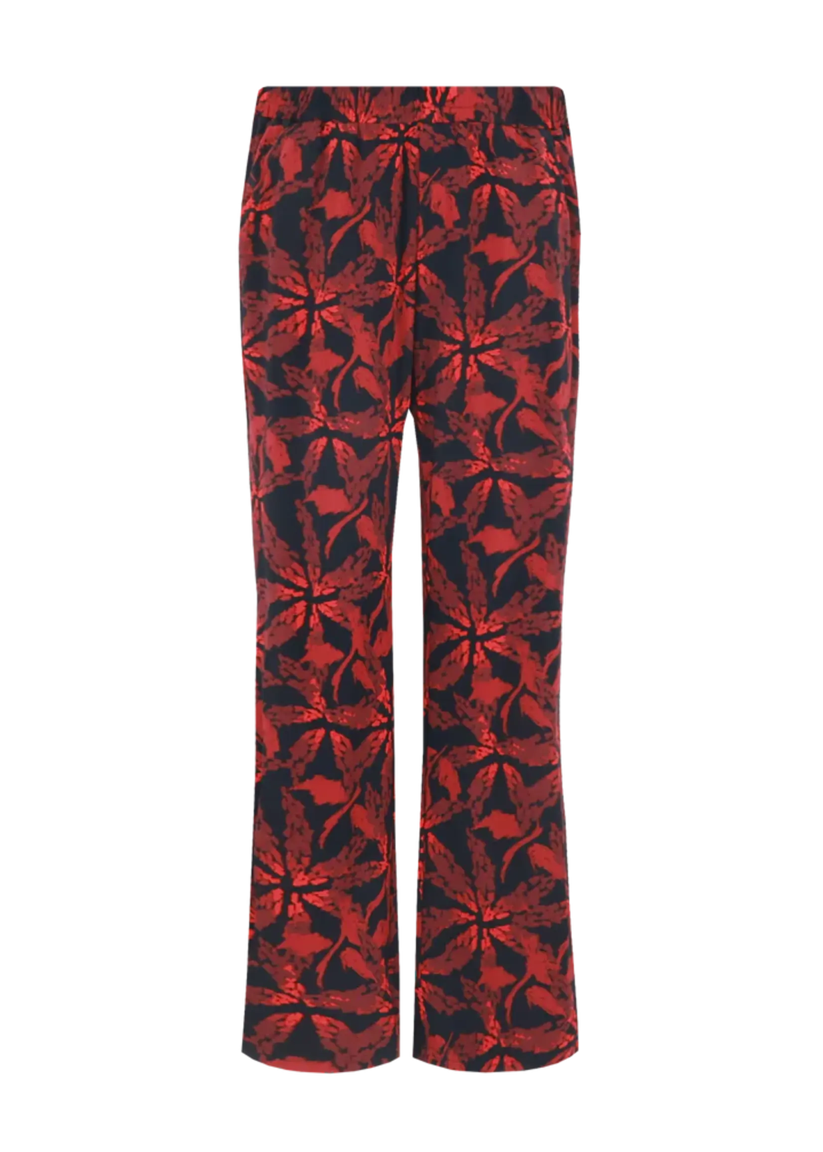 Exxcellent Bertine Pants Black/Amarone Cabernet