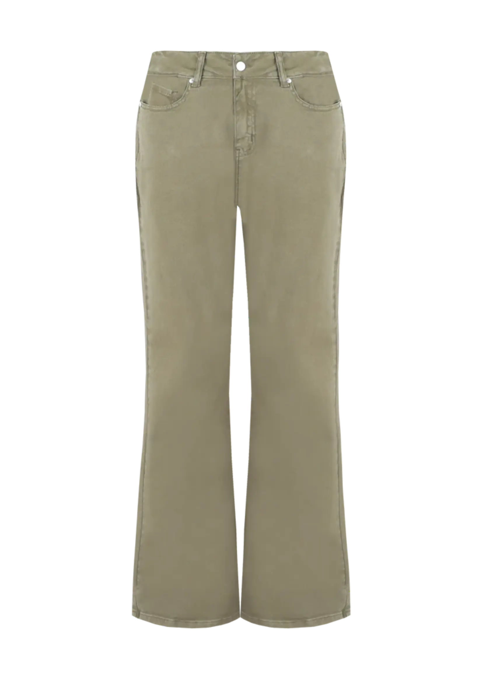 Exxcellent Ruby Jeans Olive Green