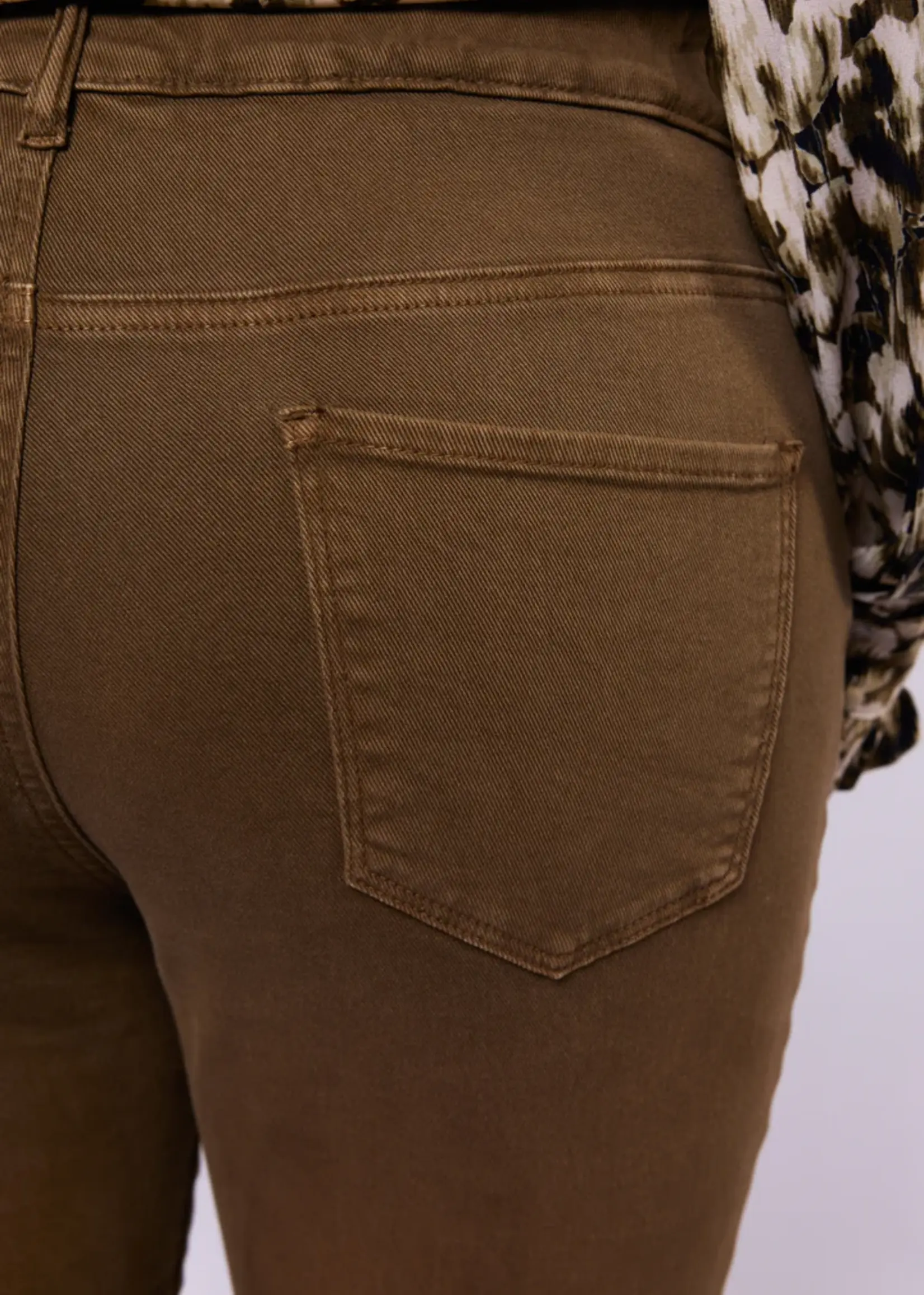 Exxcellent Ruby Jeans Olive Green