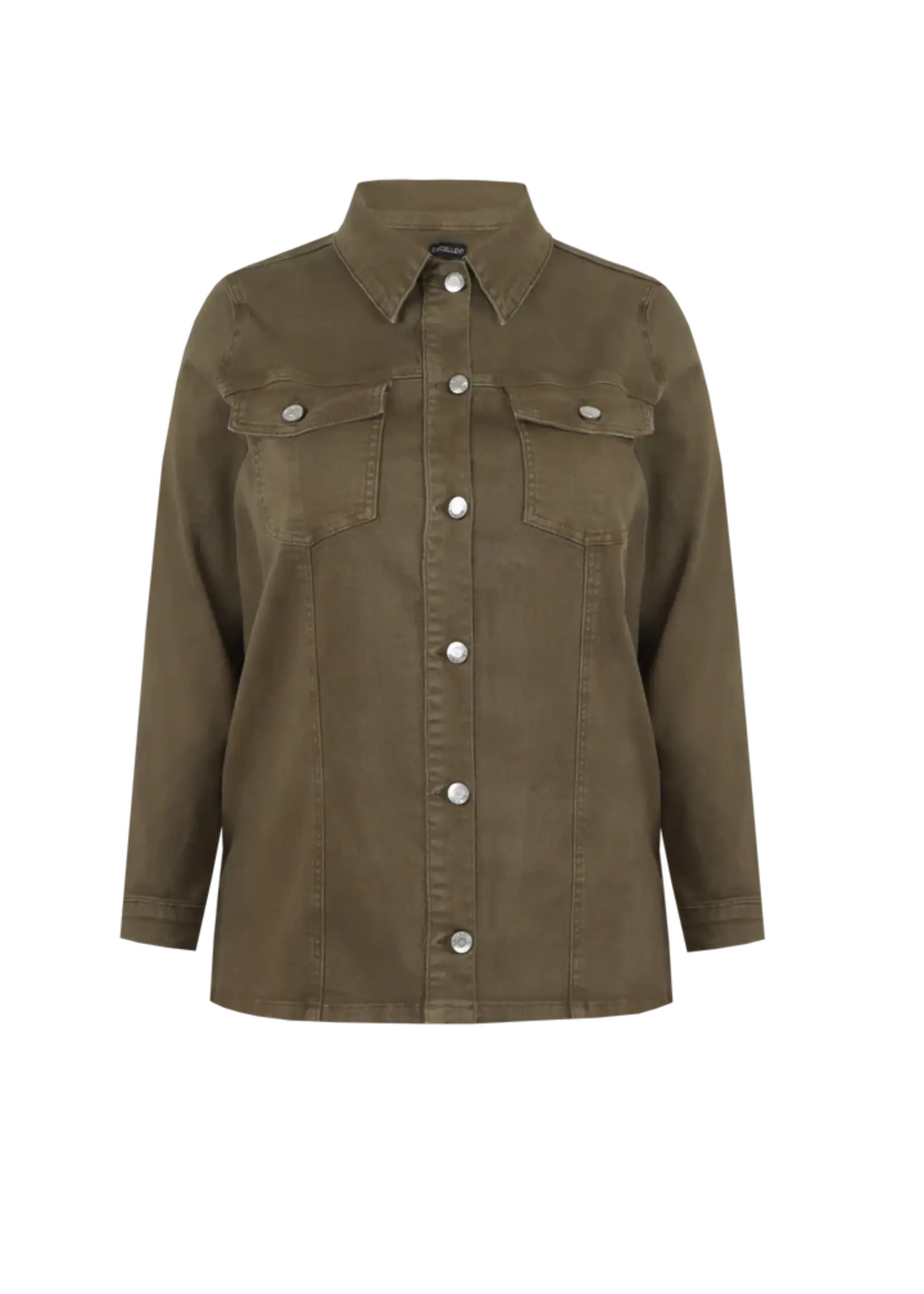 Exxcellent Riley Jacket Olive Green