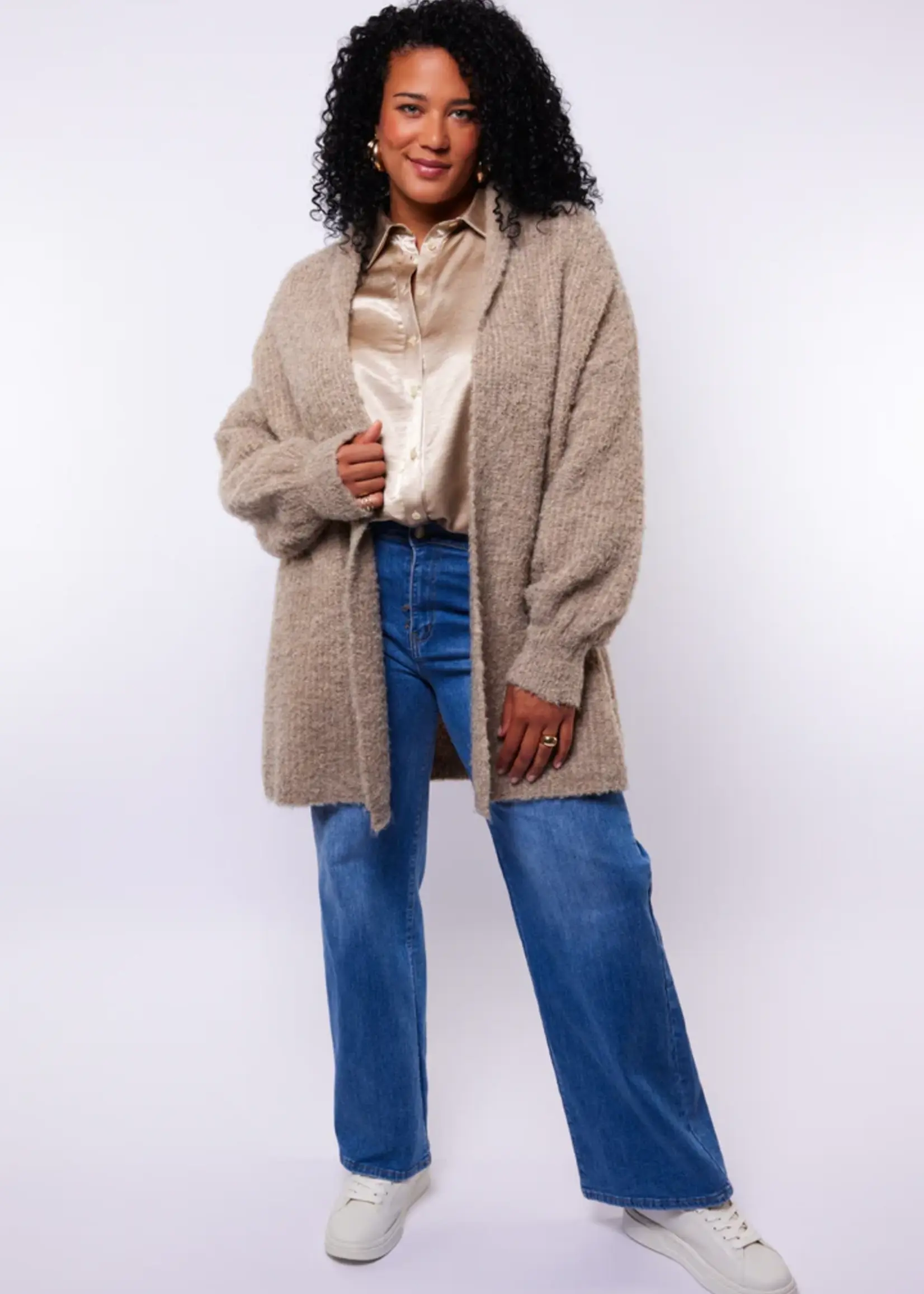 Exxcellent Hilde Knit Cardigan Sahara