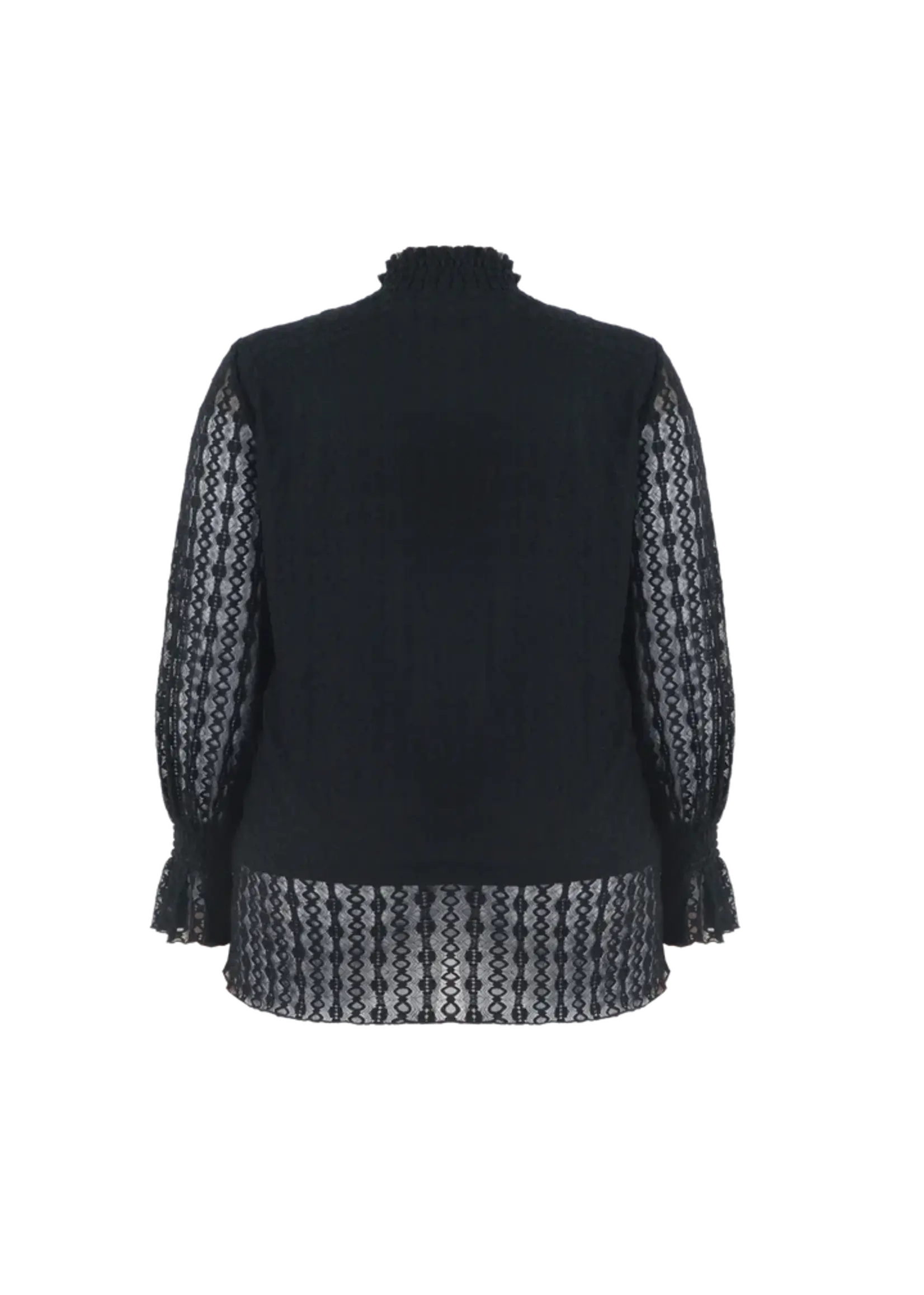 Exxcellent Cecilia Top Black