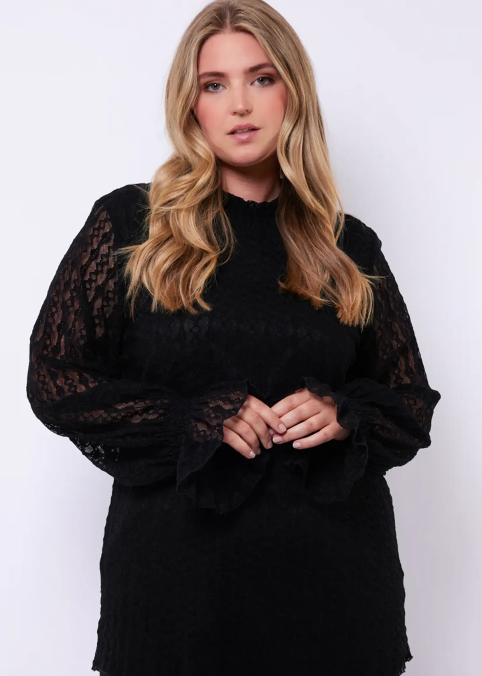 Exxcellent Cecilia Top Black
