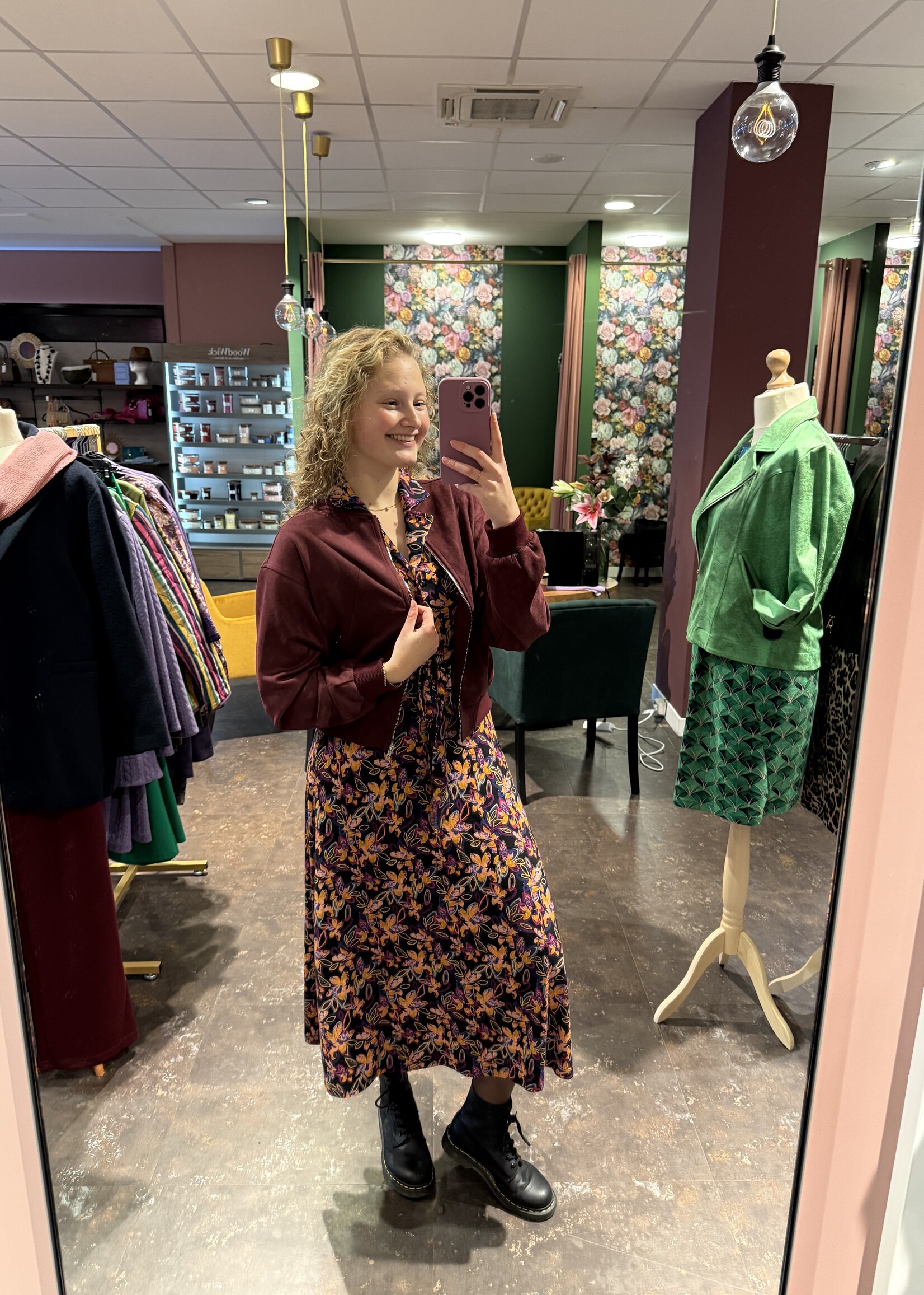 C&S The Label Judith Jacket Amarone Cabernet