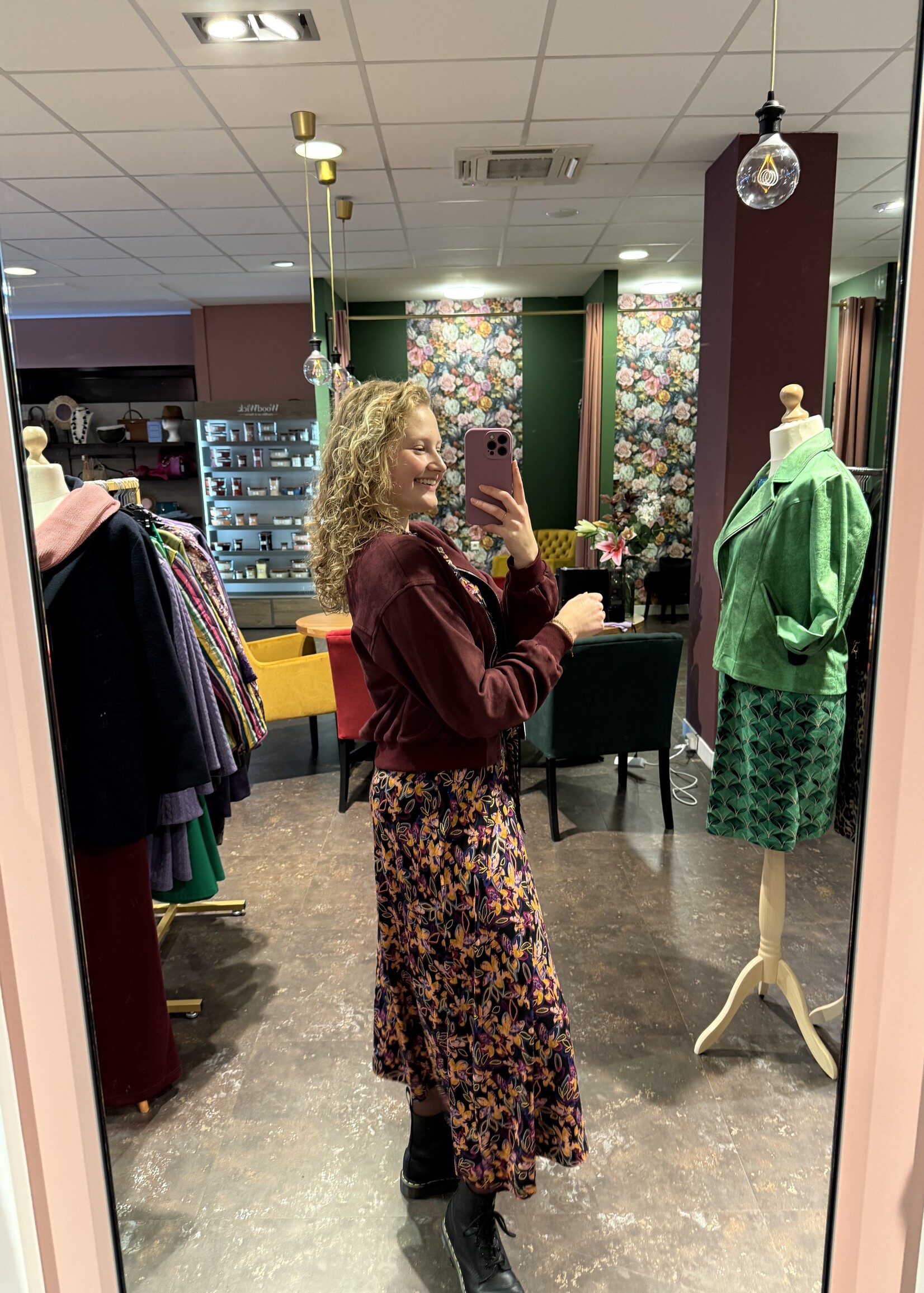 C&S The Label Judith Jacket Amarone Cabernet