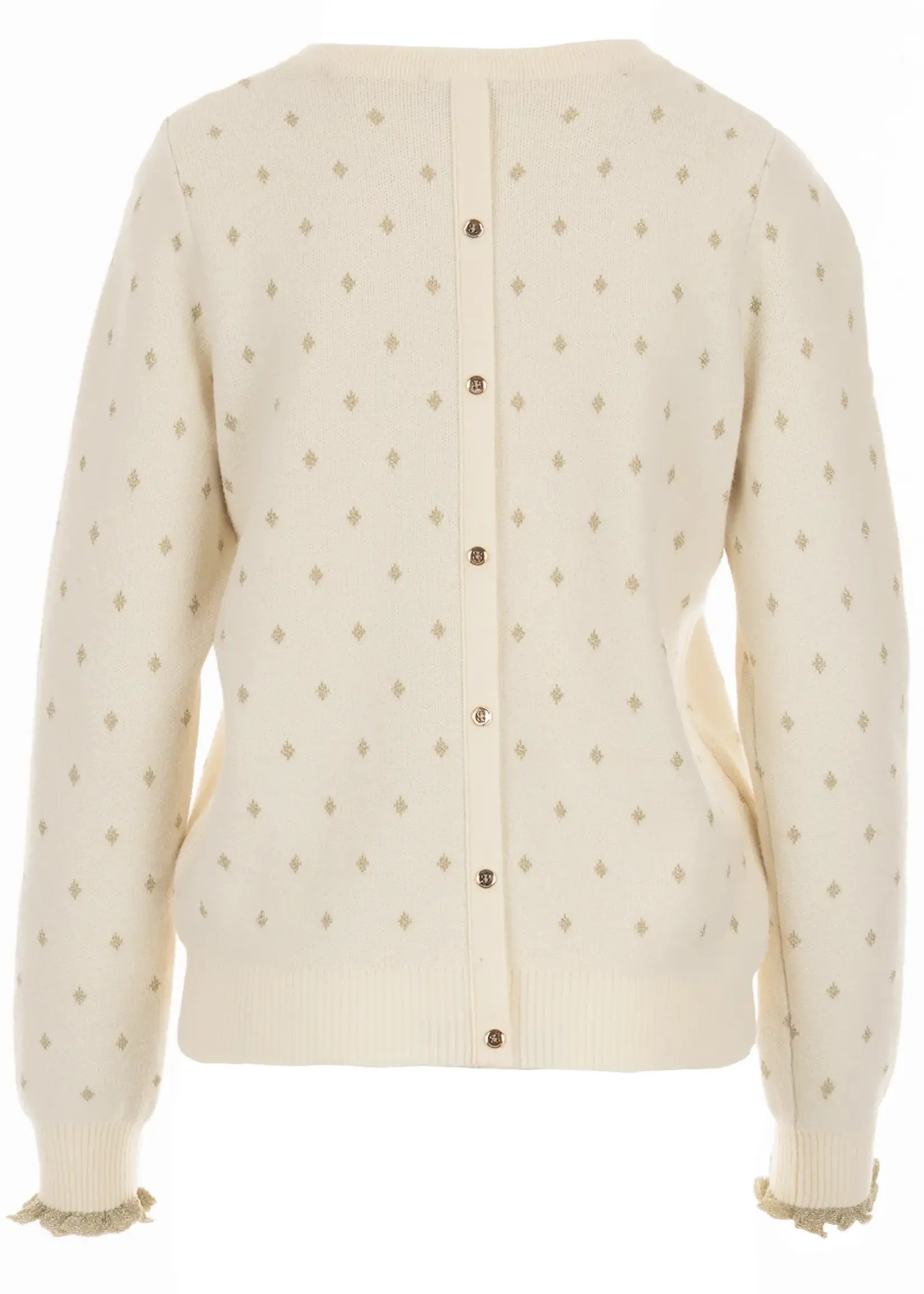 C&S The Label Jasmine Sweater Wool White