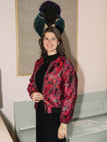 Bomber Mies Jacket Flower