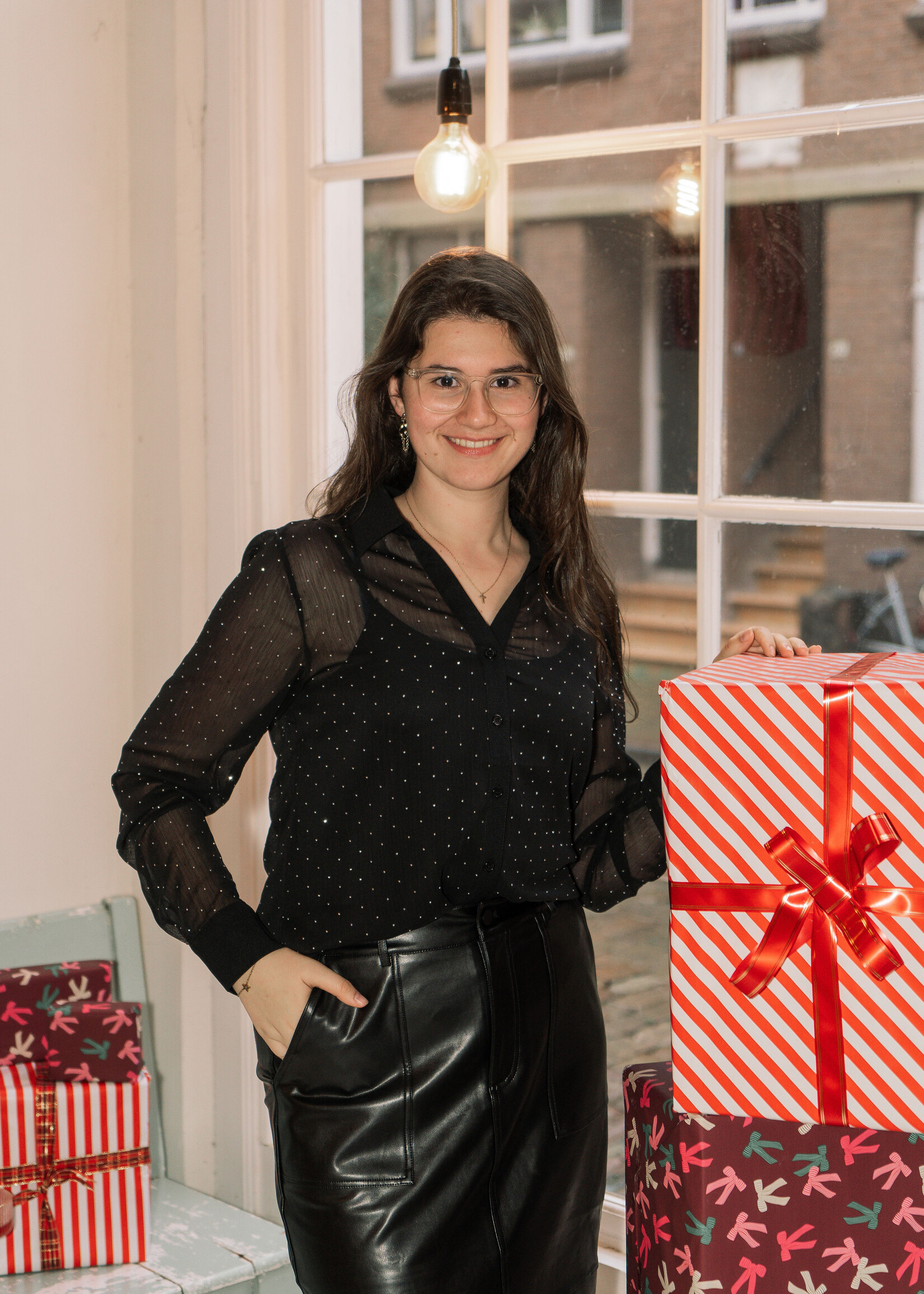 C&S The Label Layla Blouse Black